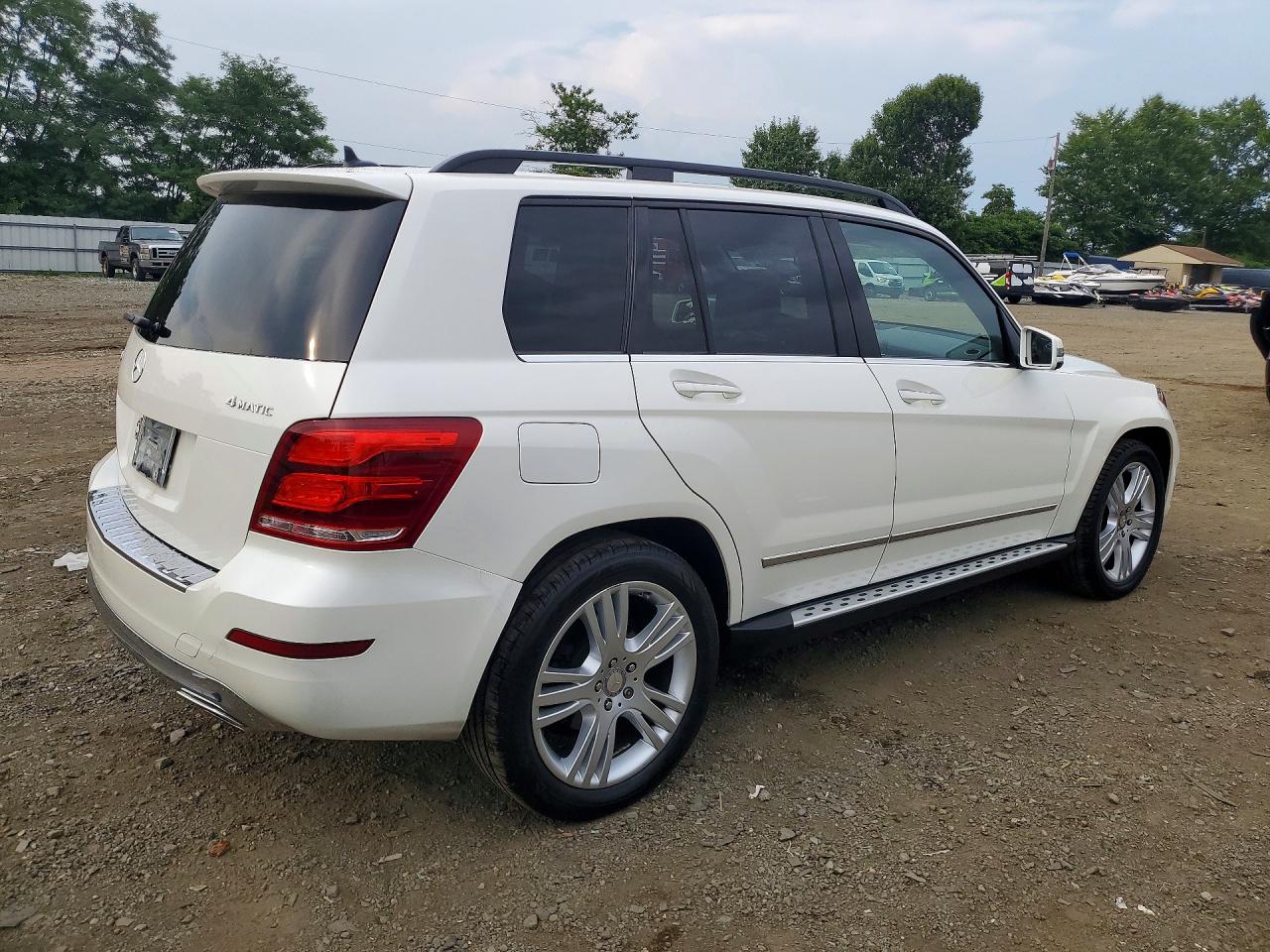 2015 Mercedes-benz Glk 350 4matic White vin: WDCGG8JB4FG436711