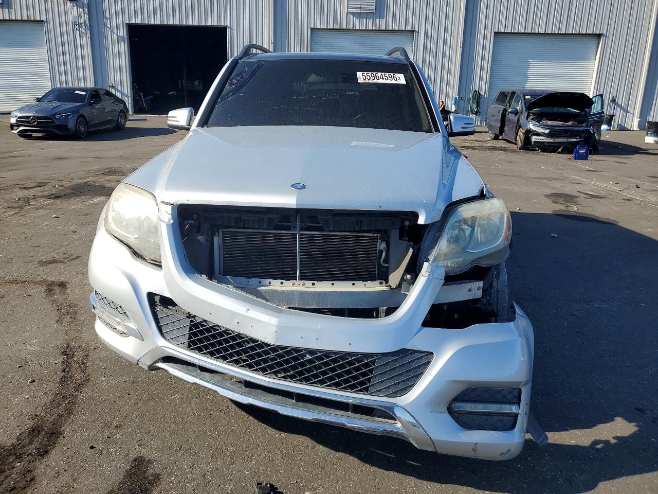 2013 Mercedes-benz Glk 350 4matic Silver vin: WDCGG8JB5DG030496