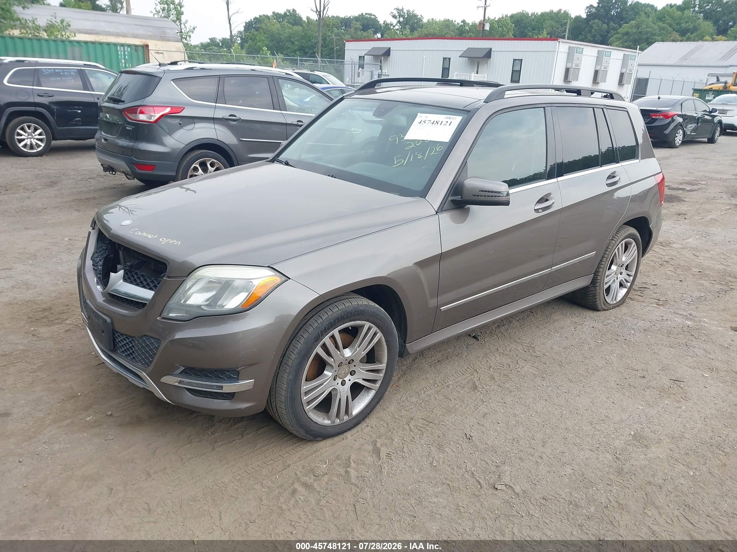 2013 Mercedes-benz Glk 350 4matic Gray vin: WDCGG8JB5DG031535