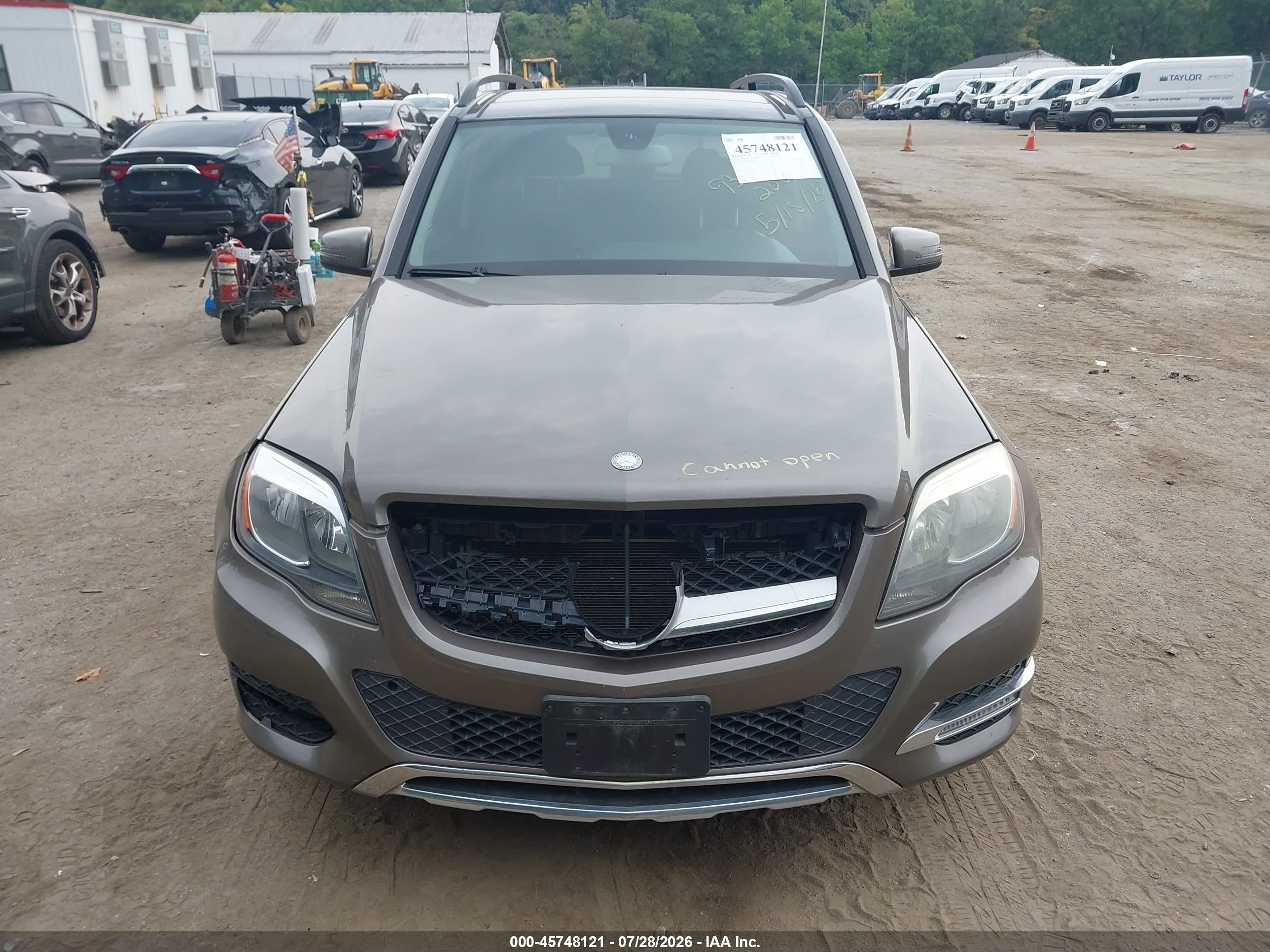 2013 Mercedes-benz Glk 350 4matic Gray vin: WDCGG8JB5DG031535
