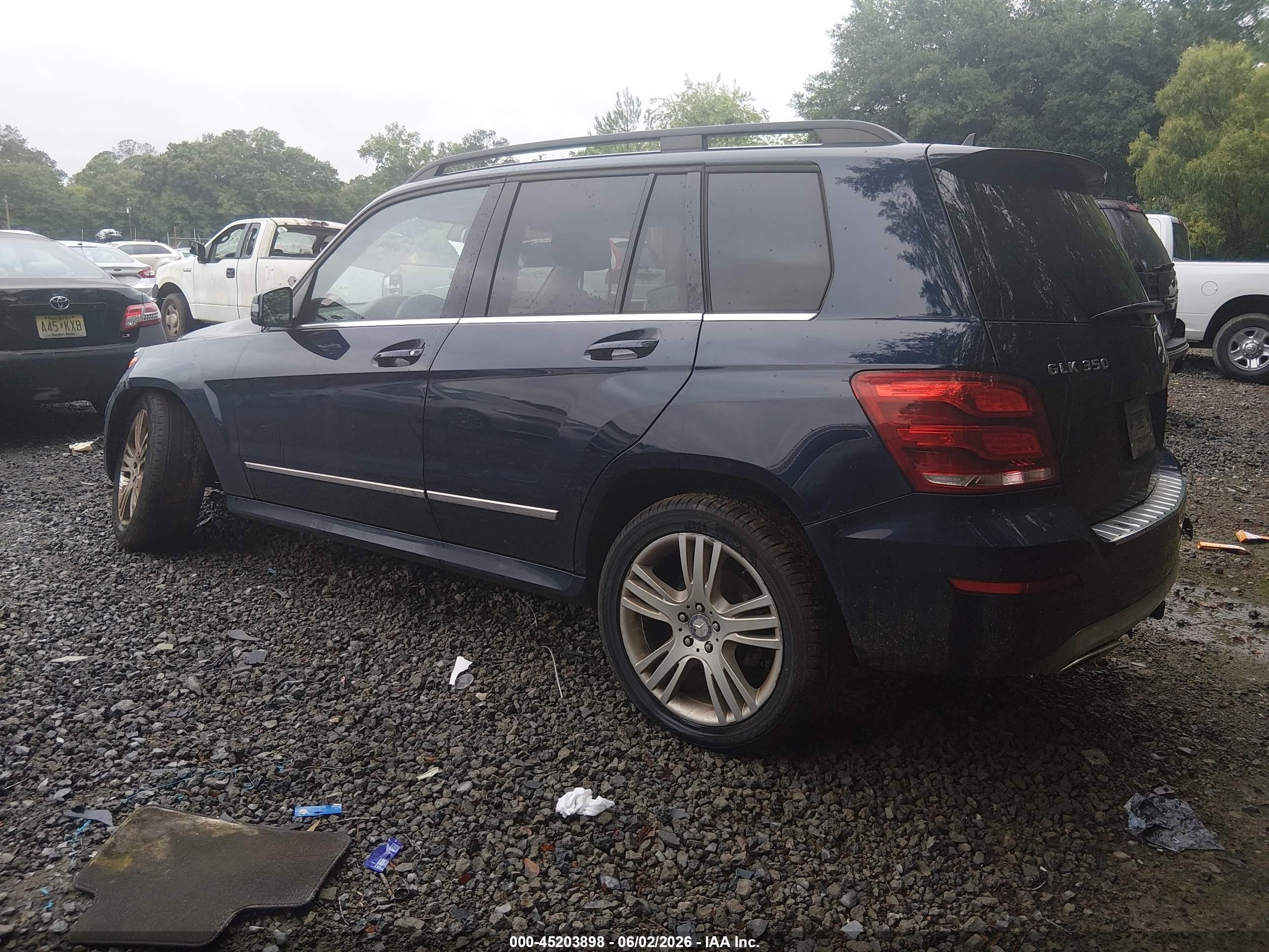 2013 Mercedes-benz Glk 350 4matic Blue vin: WDCGG8JB5DG052255
