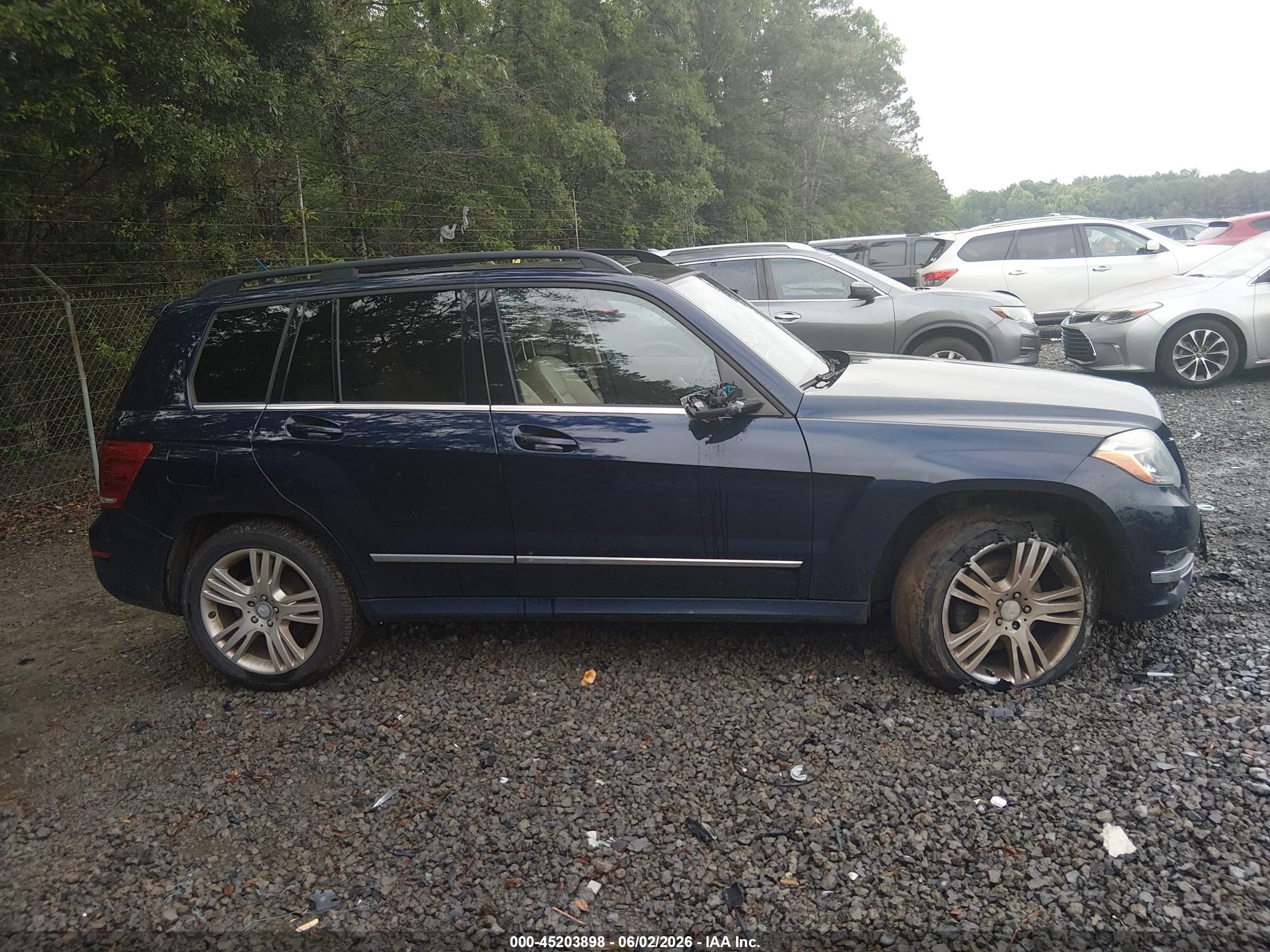 2013 Mercedes-benz Glk 350 4matic Blue vin: WDCGG8JB5DG052255