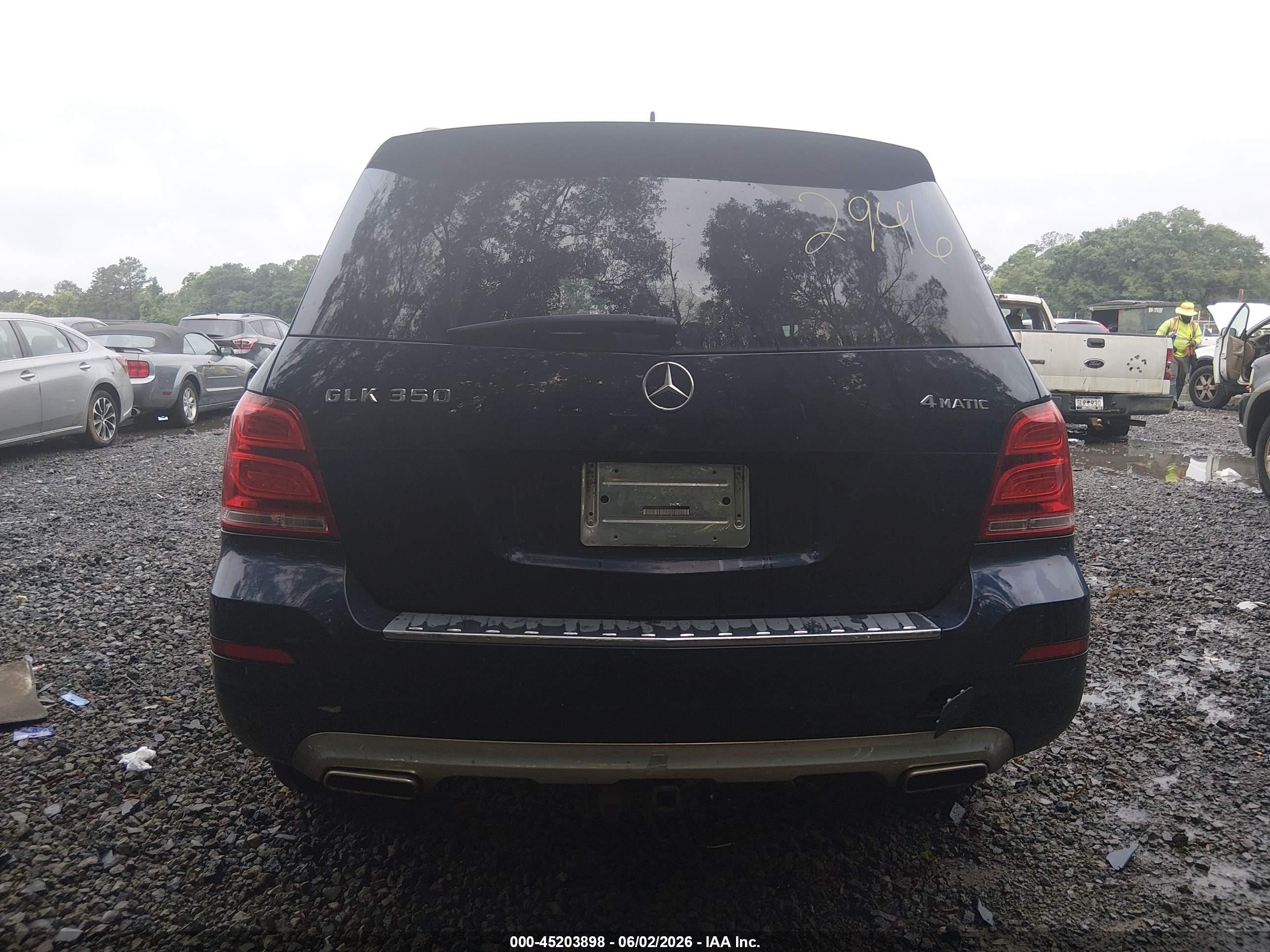 2013 Mercedes-benz Glk 350 4matic Blue vin: WDCGG8JB5DG052255
