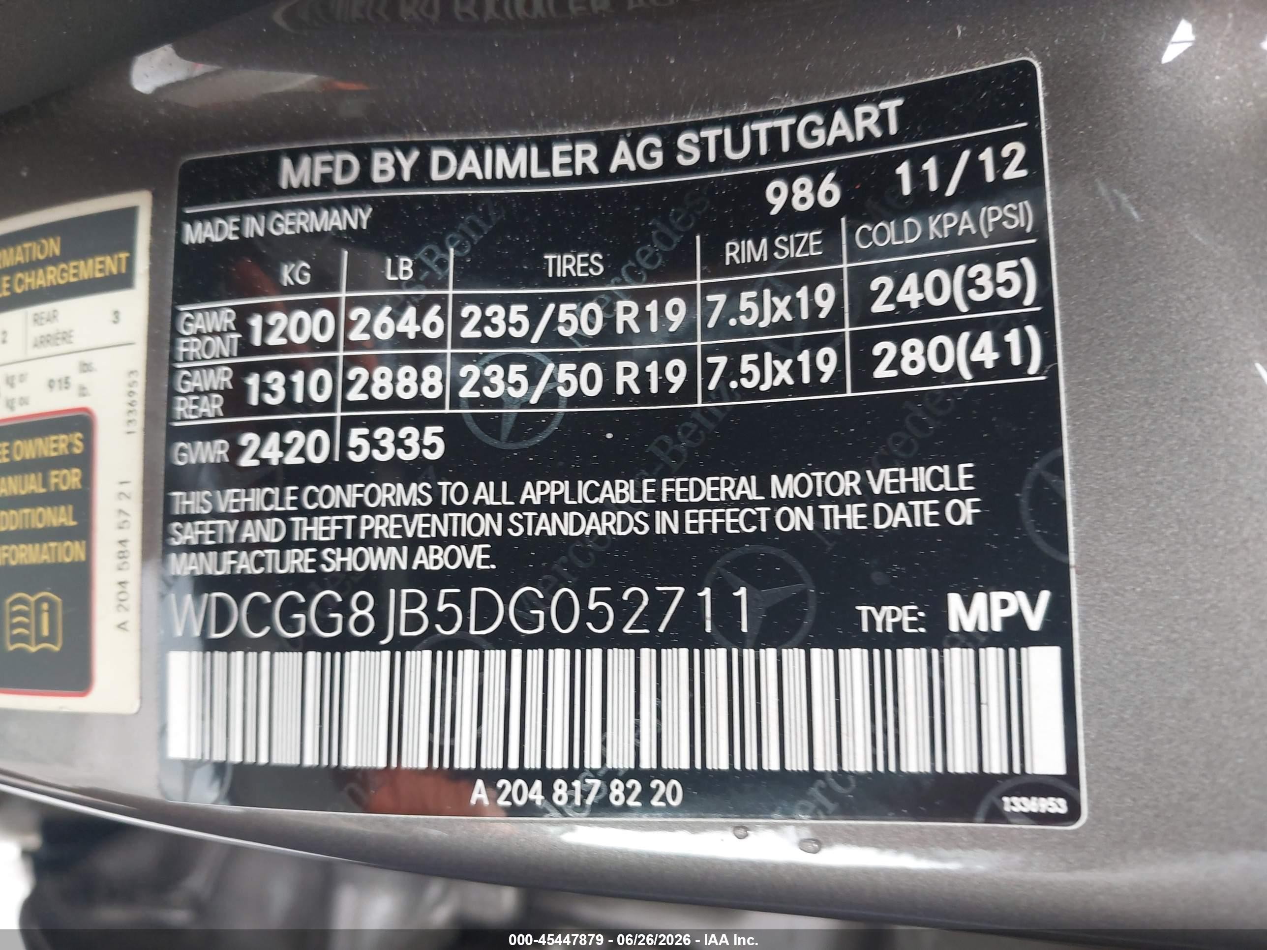 2013 Mercedes-benz Glk 350 4matic Brown vin: WDCGG8JB5DG052711