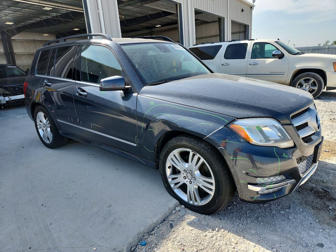 2013 Mercedes-benz Glk 350 4matic Gray vin: WDCGG8JB5DG153828