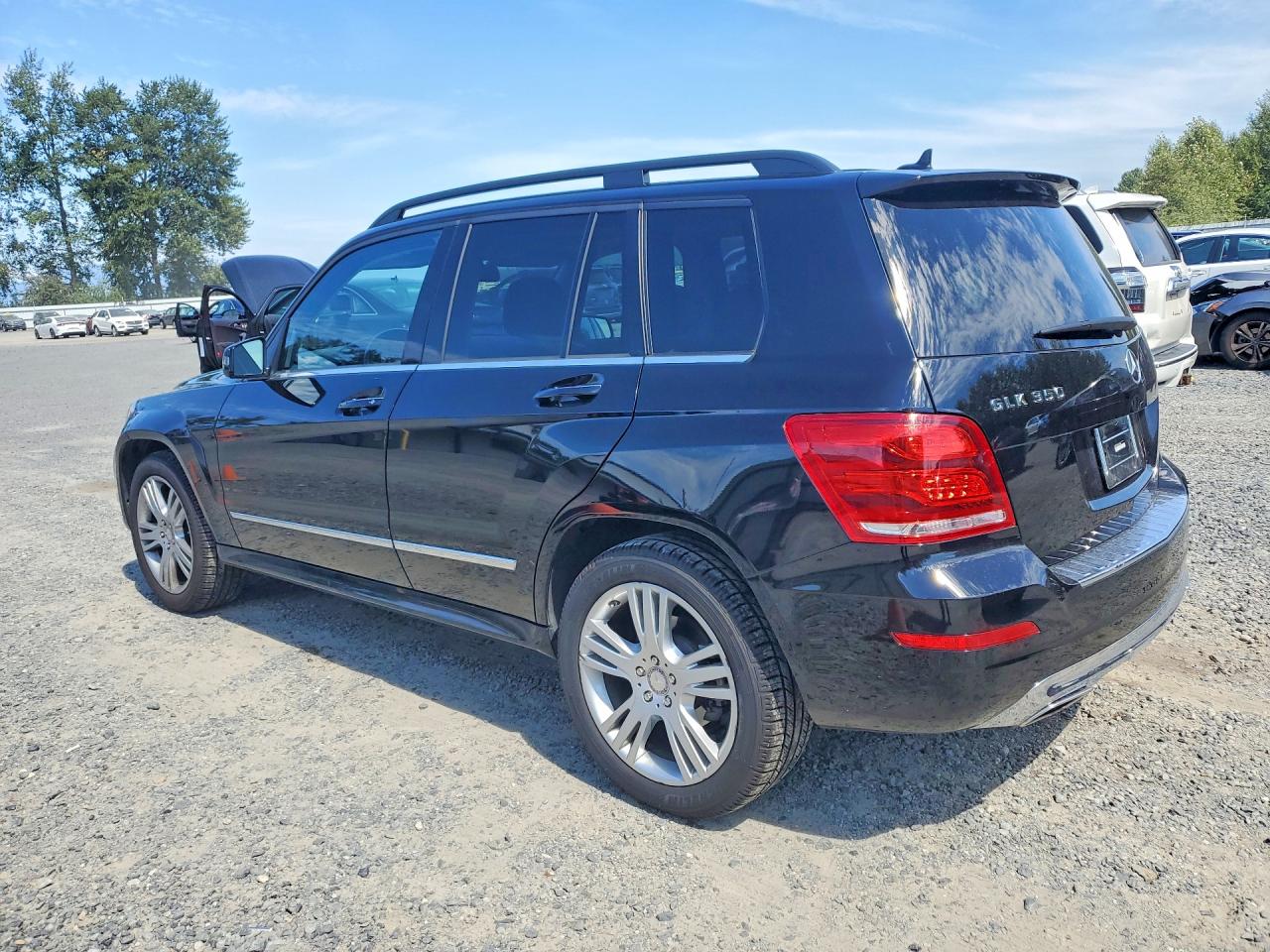 2014 Mercedes-benz Glk 350 4matic Black vin: WDCGG8JB5EG196440