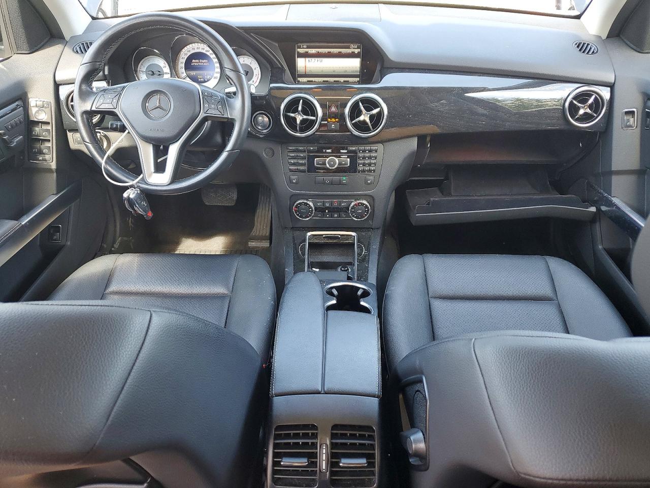 2014 Mercedes-benz Glk 350 4matic Black vin: WDCGG8JB5EG196440
