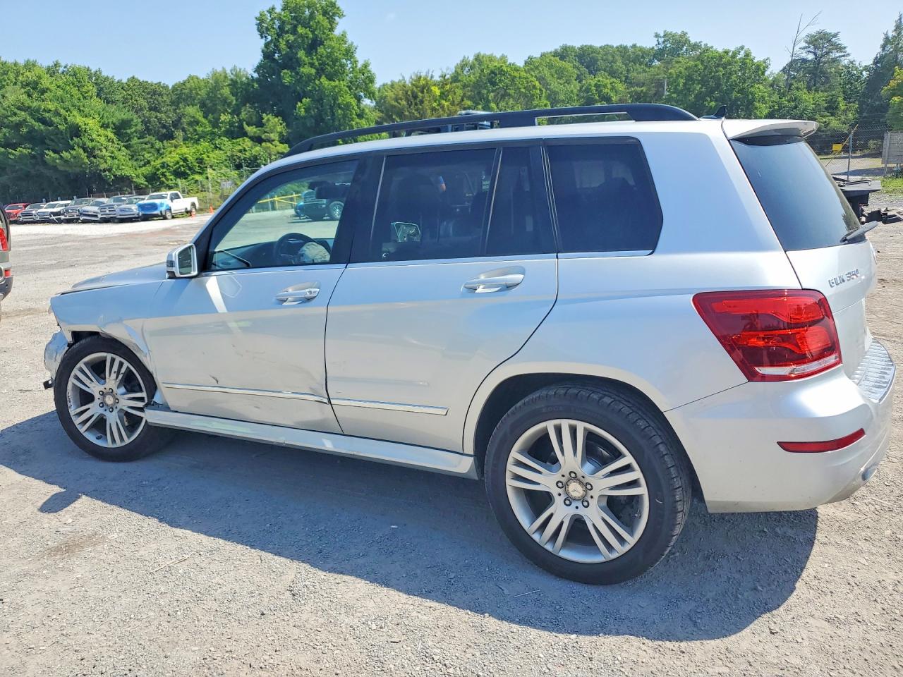 2014 Mercedes-benz Glk 350 4matic Silver vin: WDCGG8JB5EG254997