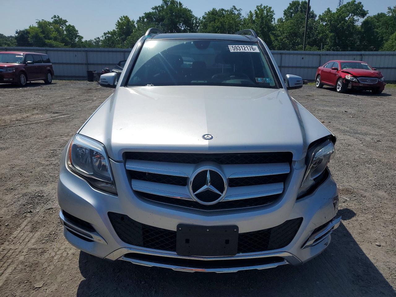 2014 Mercedes-benz Glk 350 4matic Silver vin: WDCGG8JB5EG254997