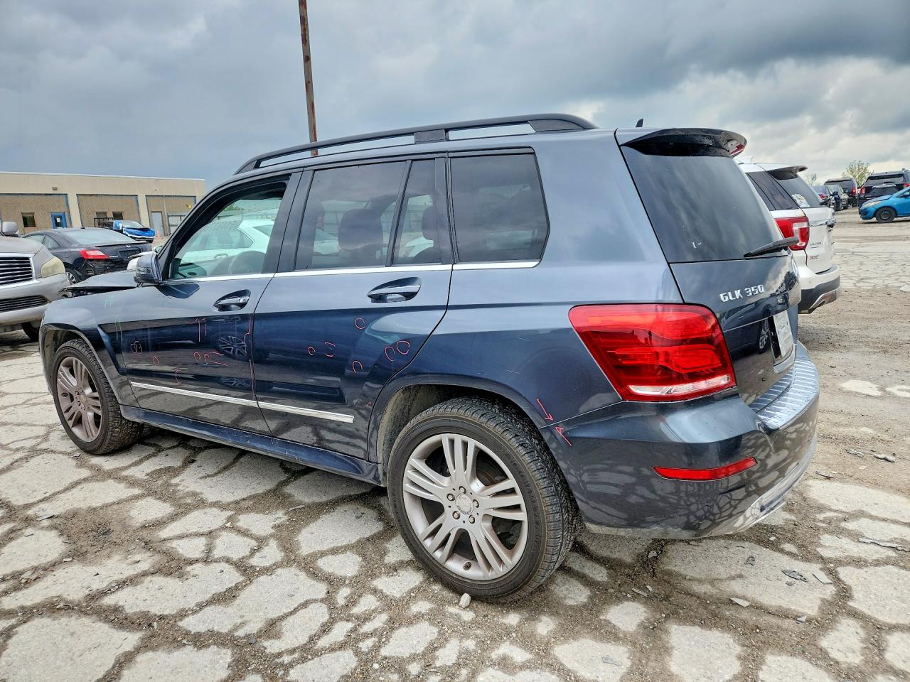 2014 Mercedes-benz Glk 350 4matic Gray vin: WDCGG8JB5EG299339