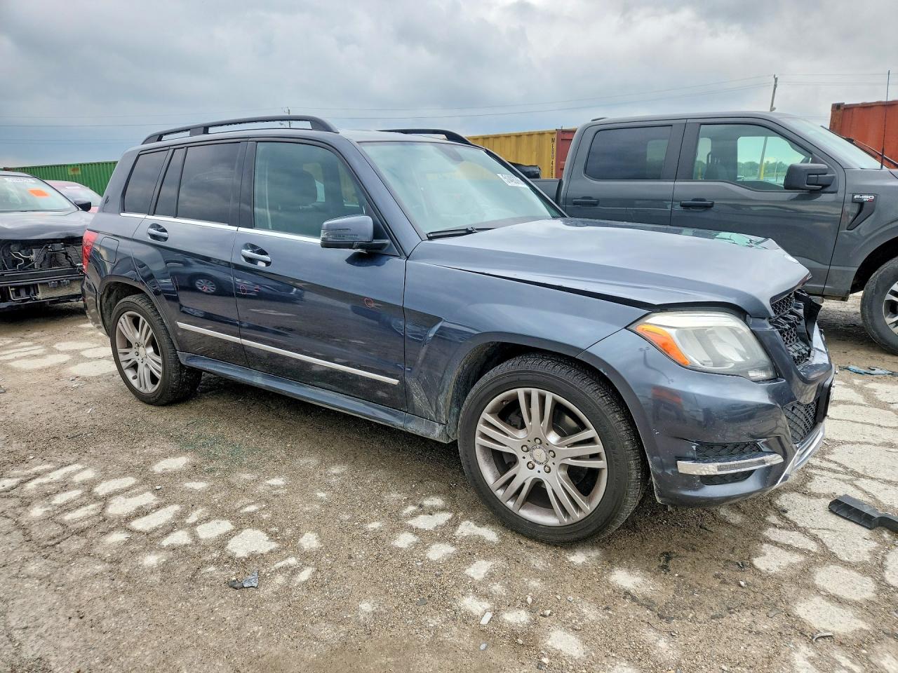 2014 Mercedes-benz Glk 350 4matic Gray vin: WDCGG8JB5EG299339