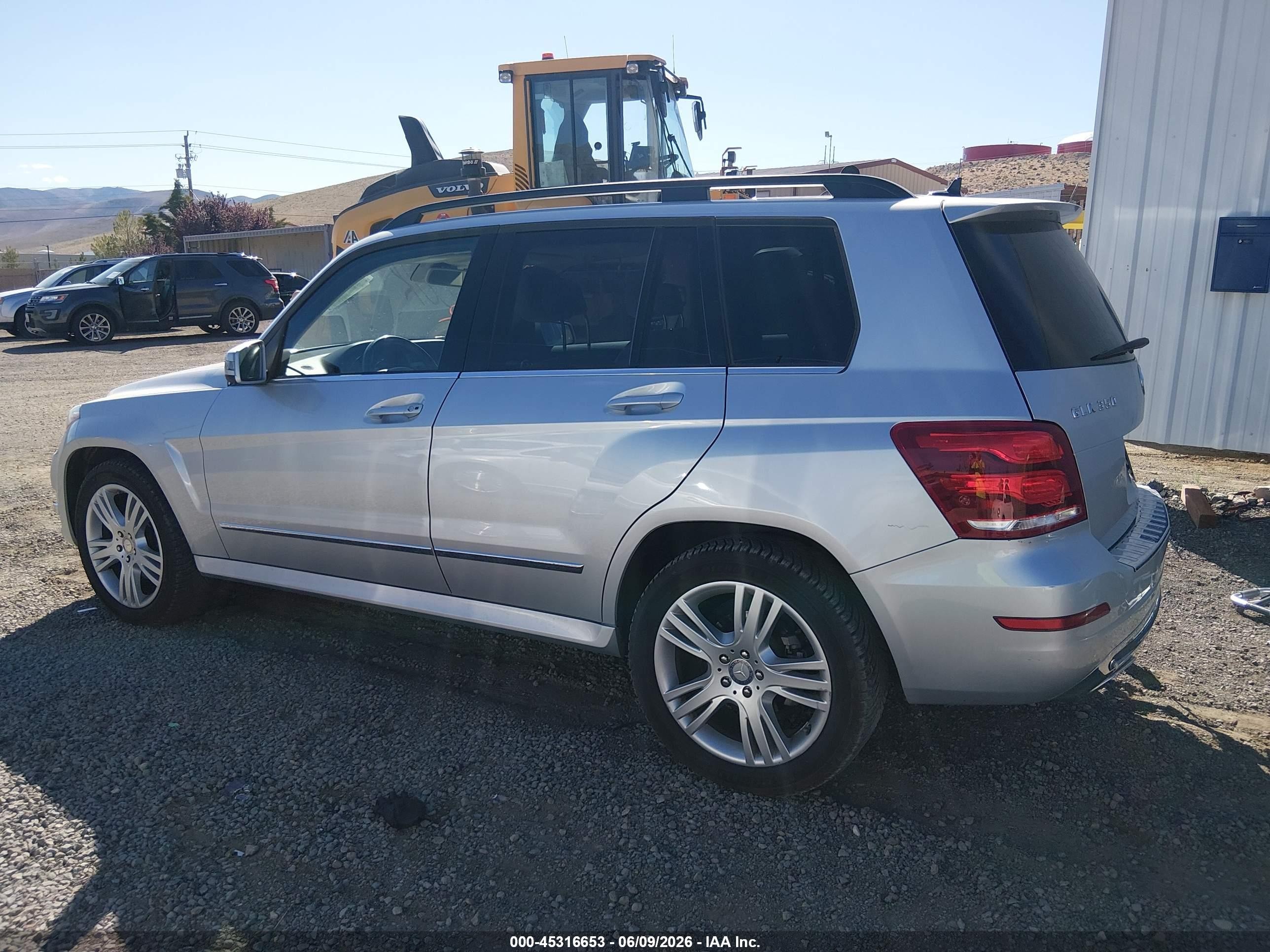 2014 Mercedes-benz Glk 350 4matic Silver vin: WDCGG8JB5EG302580
