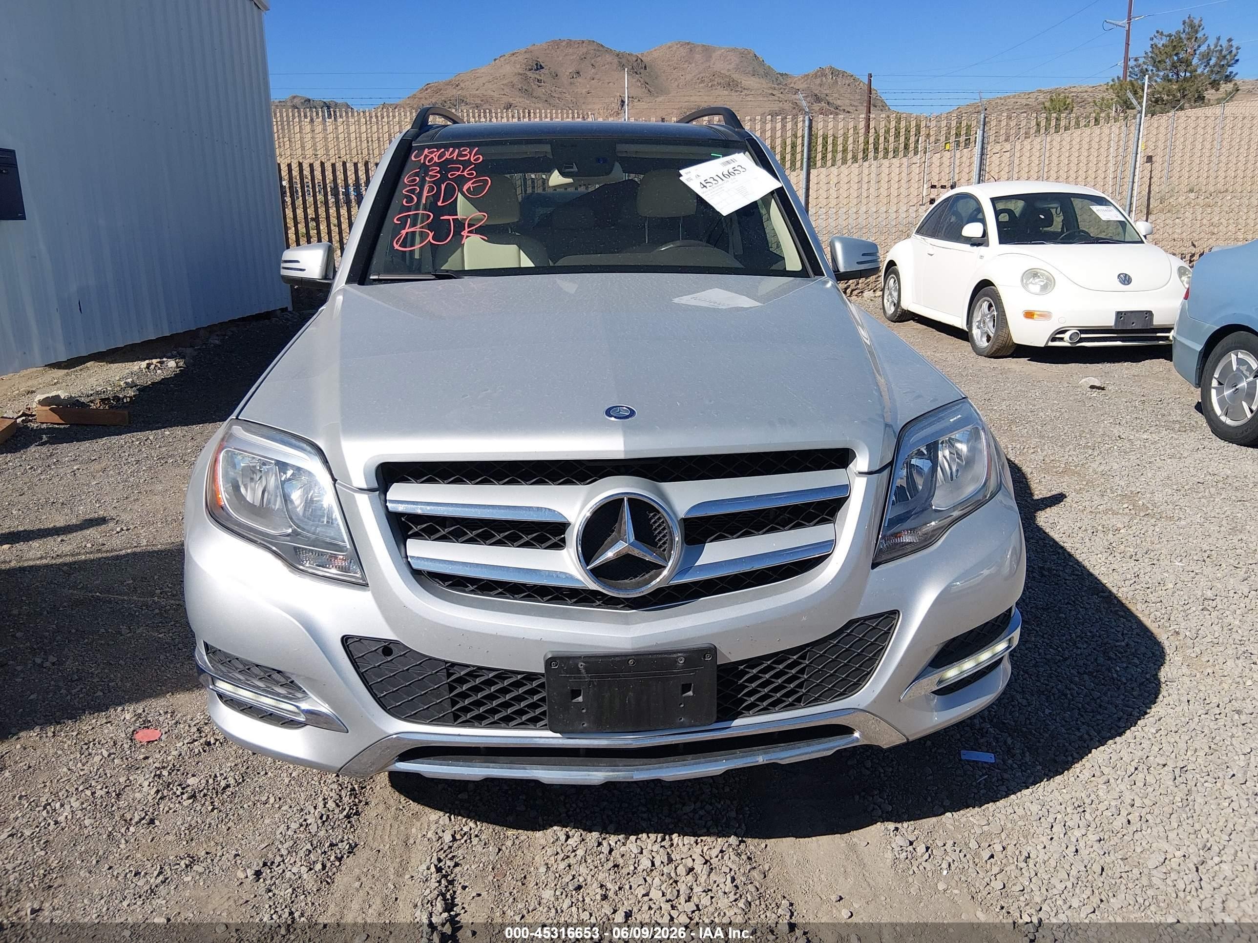 2014 Mercedes-benz Glk 350 4matic Silver vin: WDCGG8JB5EG302580