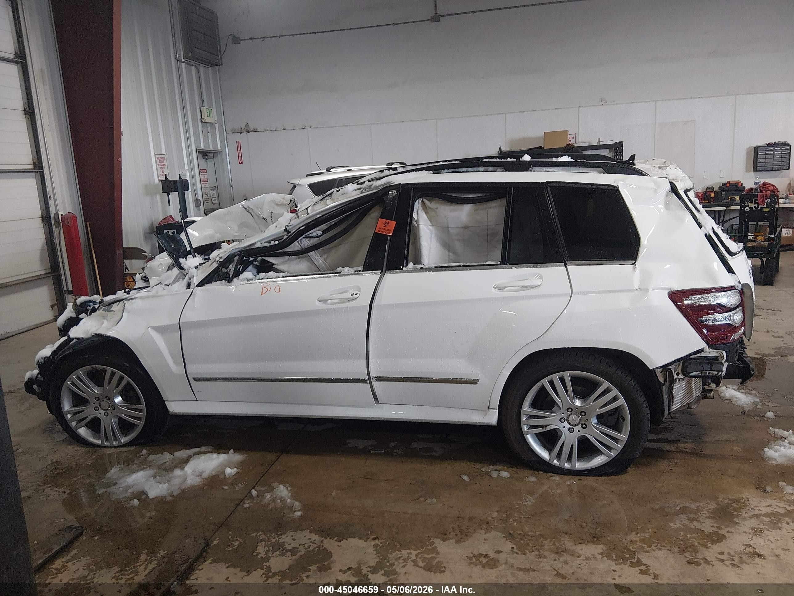 2014 Mercedes-benz Glk 350 4matic Белый vin: WDCGG8JB5EG309724