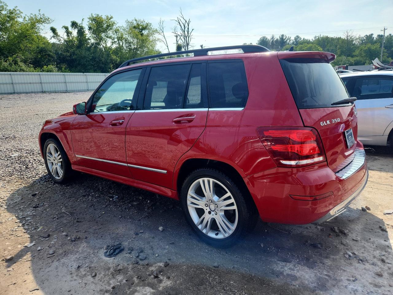 2014 Mercedes-benz Glk 350 4matic Красный vin: WDCGG8JB5EG314275