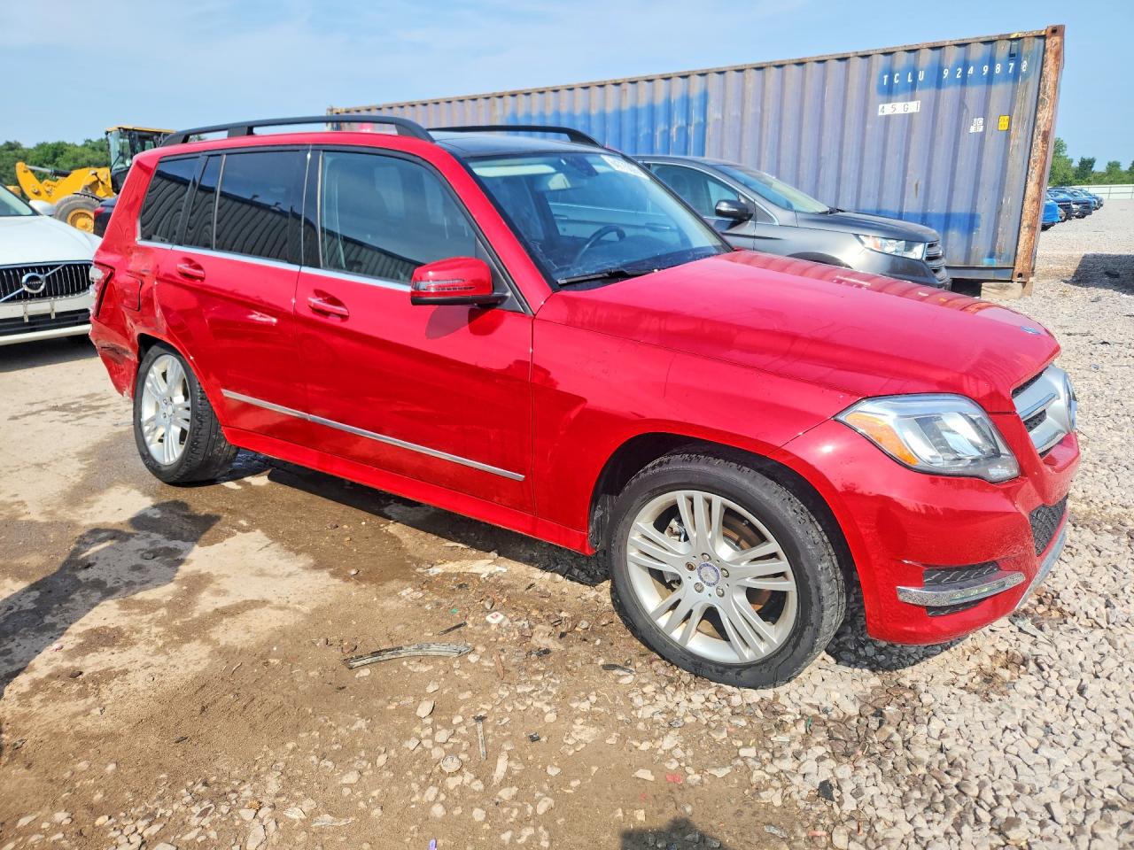 2014 Mercedes-benz Glk 350 4matic Красный vin: WDCGG8JB5EG314275