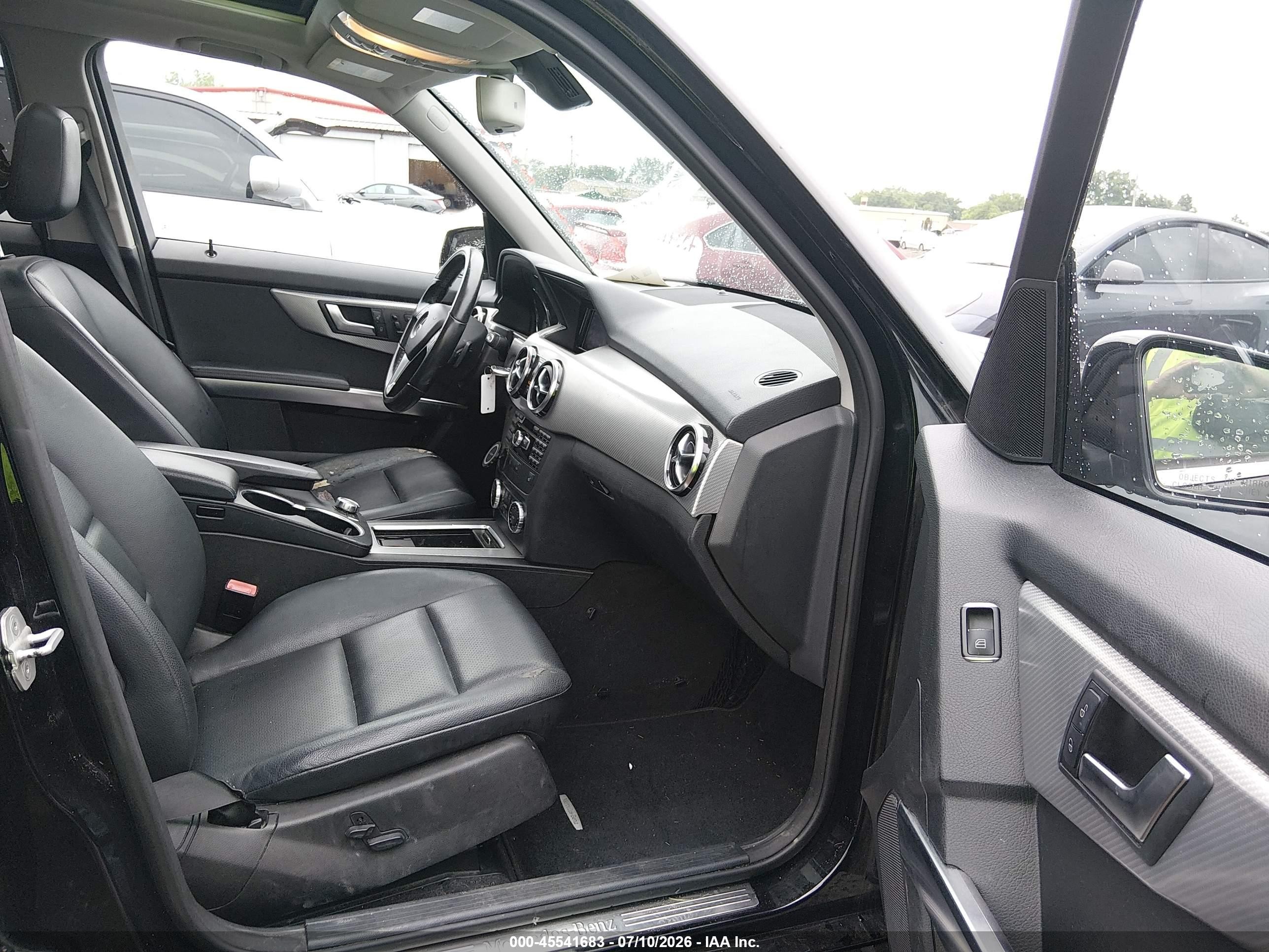 2014 Mercedes-benz Glk 350 4matic Black vin: WDCGG8JB5EG316821