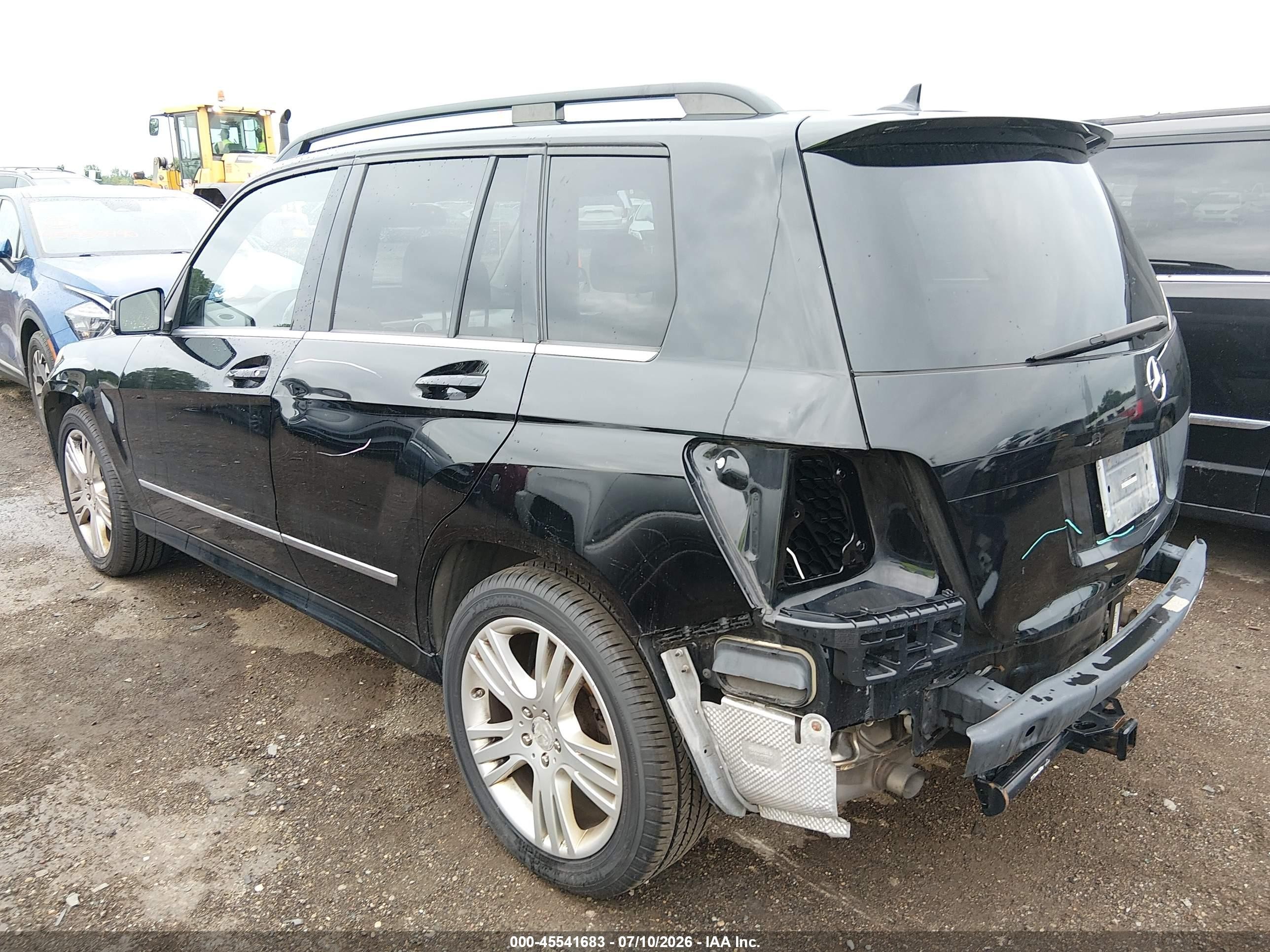 2014 Mercedes-benz Glk 350 4matic Black vin: WDCGG8JB5EG316821