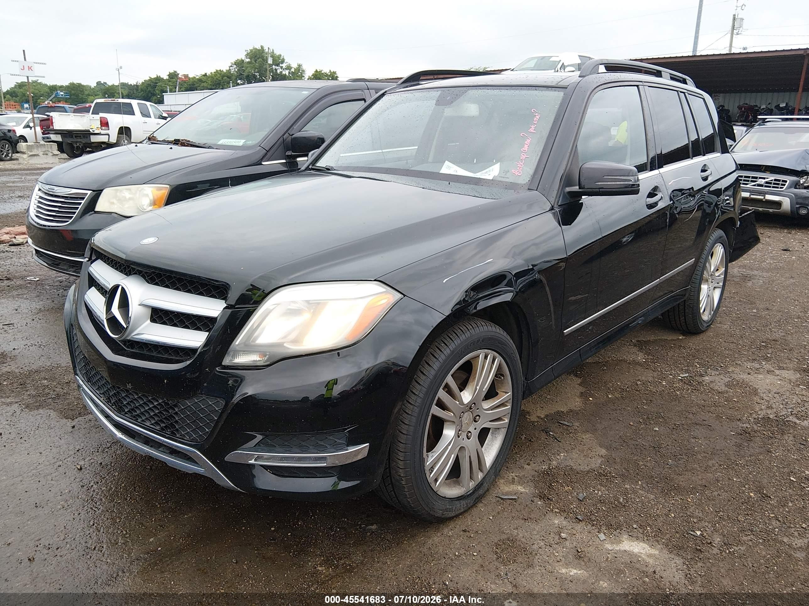 2014 Mercedes-benz Glk 350 4matic Black vin: WDCGG8JB5EG316821