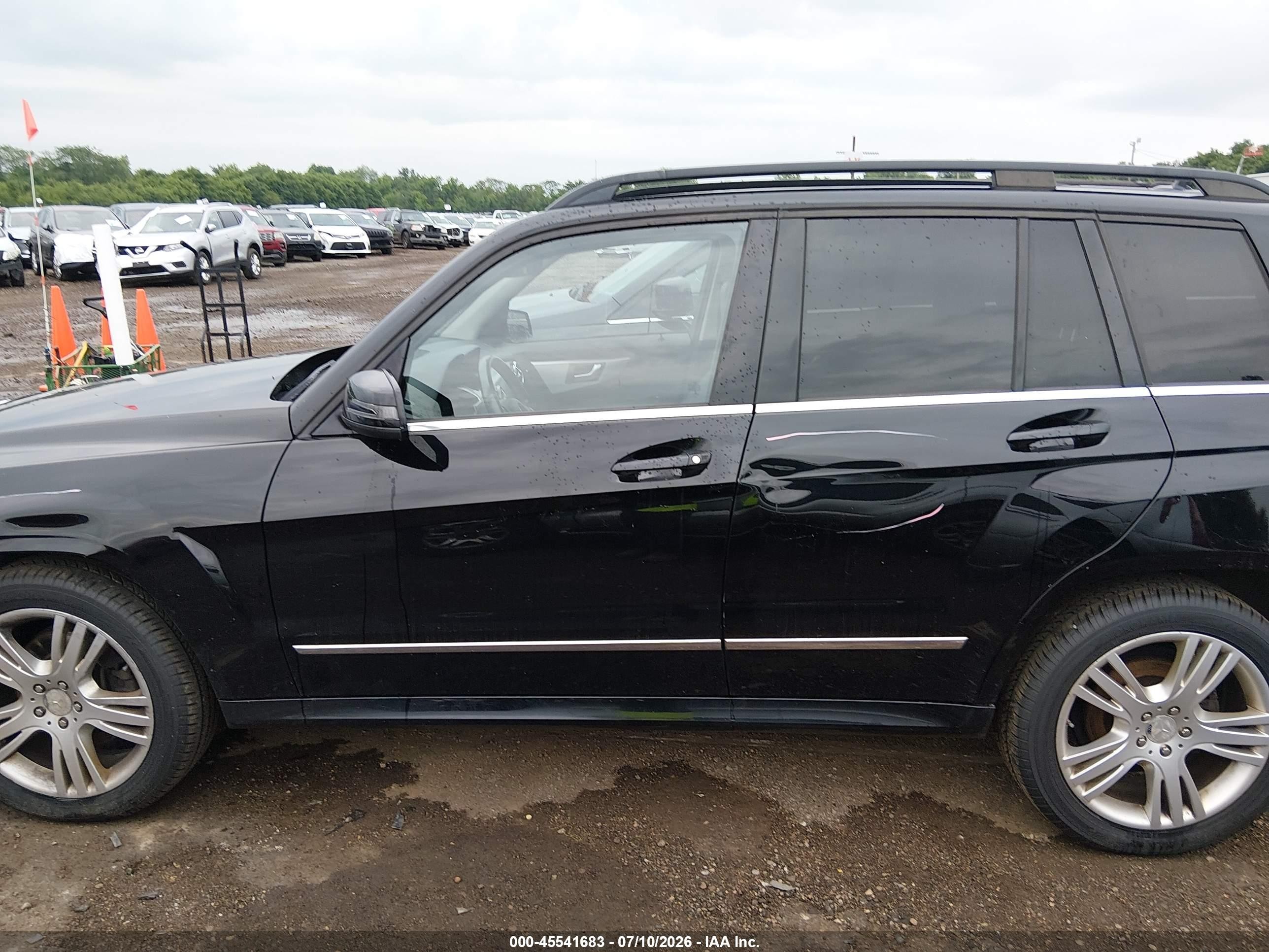 2014 Mercedes-benz Glk 350 4matic Black vin: WDCGG8JB5EG316821