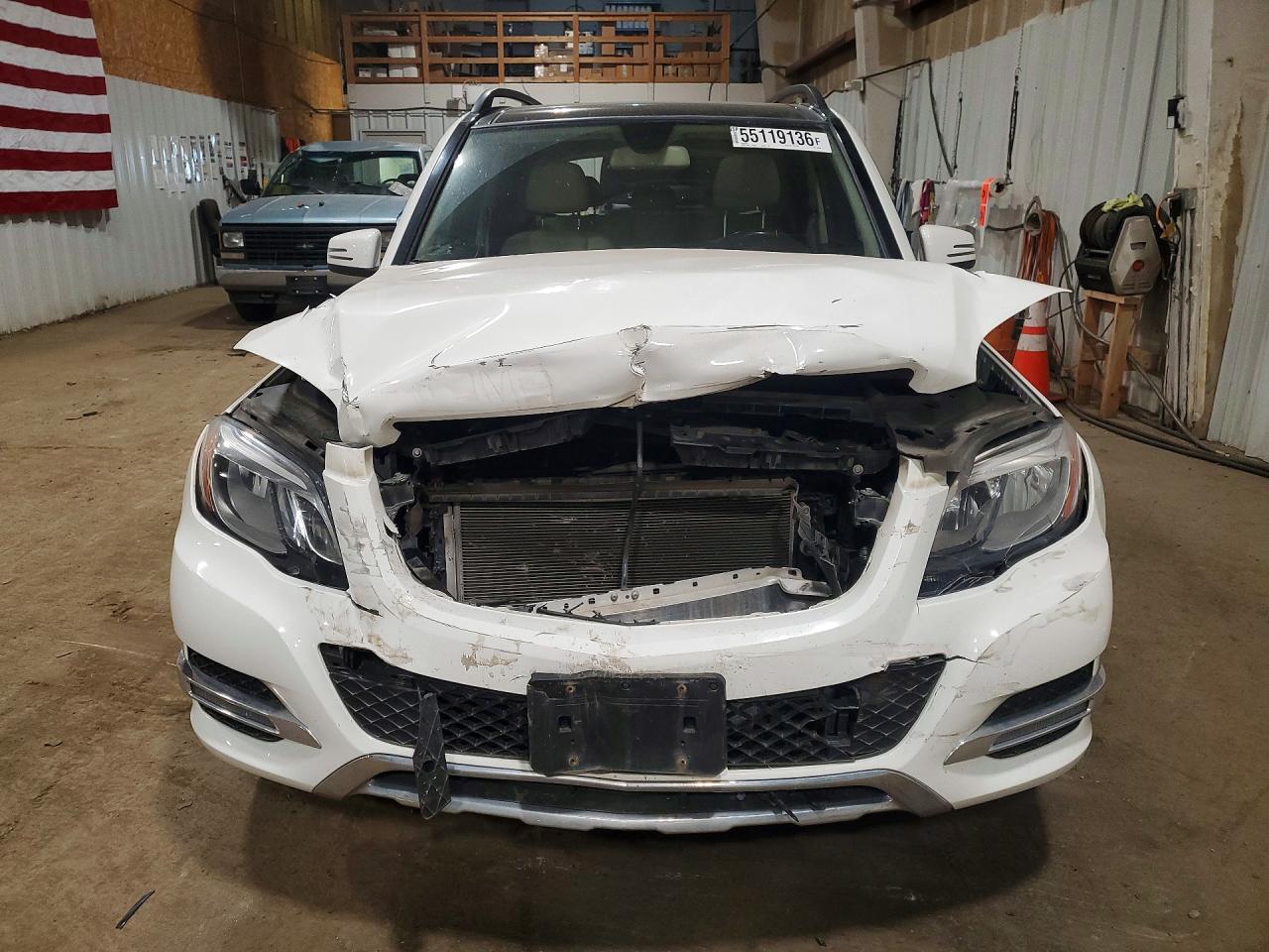 2014 Mercedes-benz Glk 350 4matic White vin: WDCGG8JB5EG328368