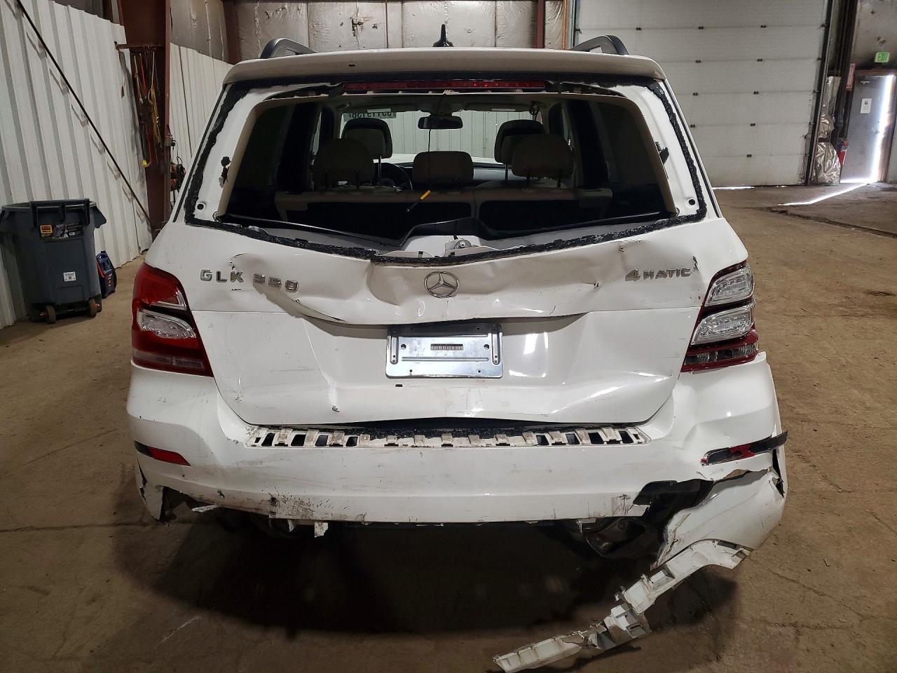 2014 Mercedes-benz Glk 350 4matic White vin: WDCGG8JB5EG328368