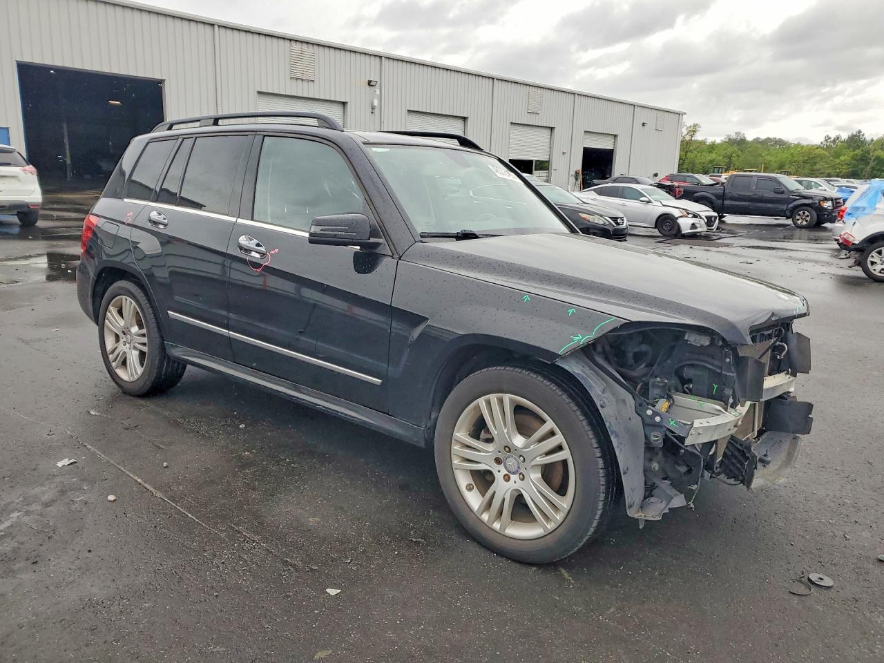 2015 Mercedes-benz Glk 350 4matic Черный vin: WDCGG8JB5FG342773