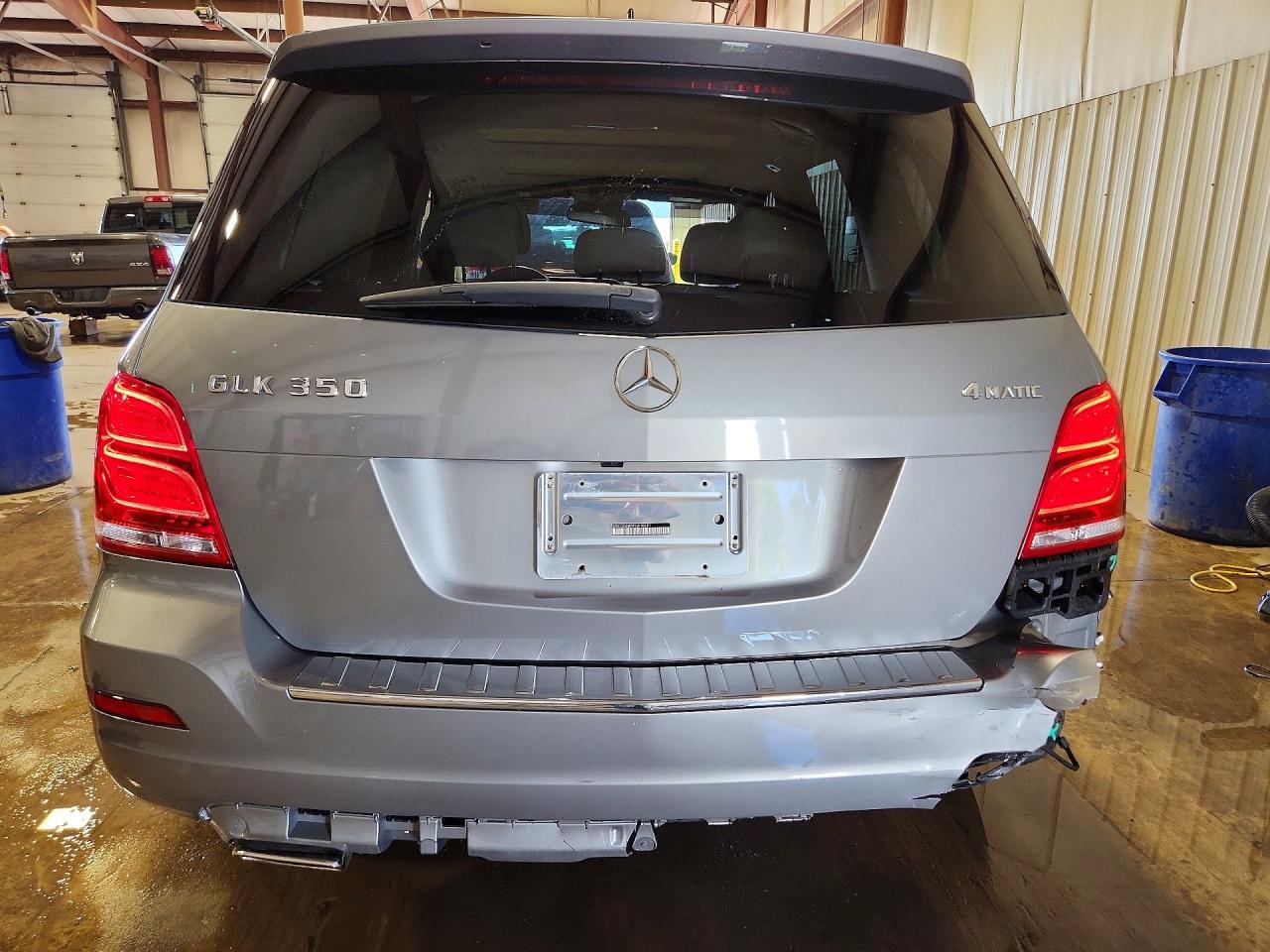 2015 Mercedes-benz Glk 350 4matic Silver vin: WDCGG8JB5FG410621