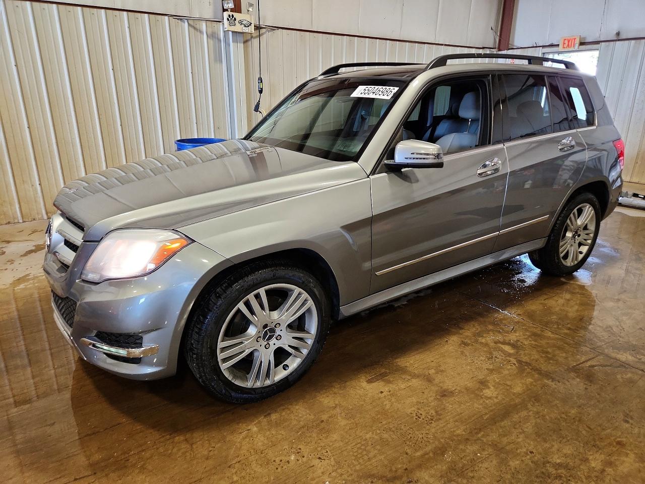 2015 Mercedes-benz Glk 350 4matic Silver vin: WDCGG8JB5FG410621
