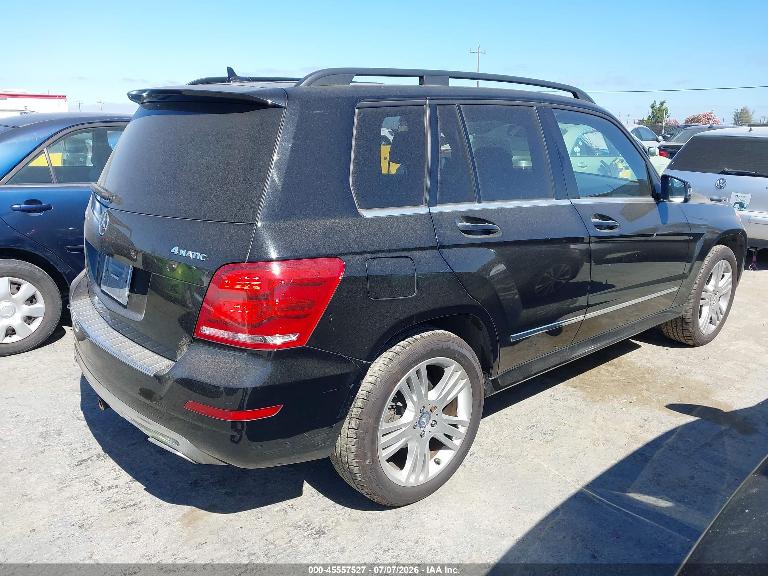 2015 Mercedes-benz Glk 350 4matic Black vin: WDCGG8JB5FG424678