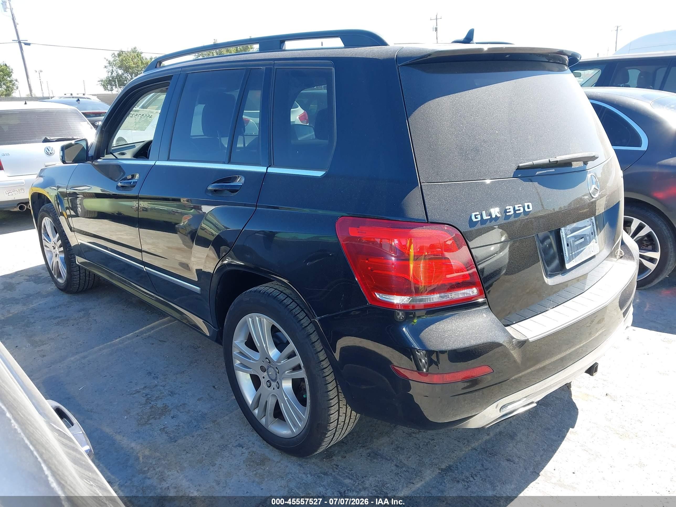 2015 Mercedes-benz Glk 350 4matic Black vin: WDCGG8JB5FG424678