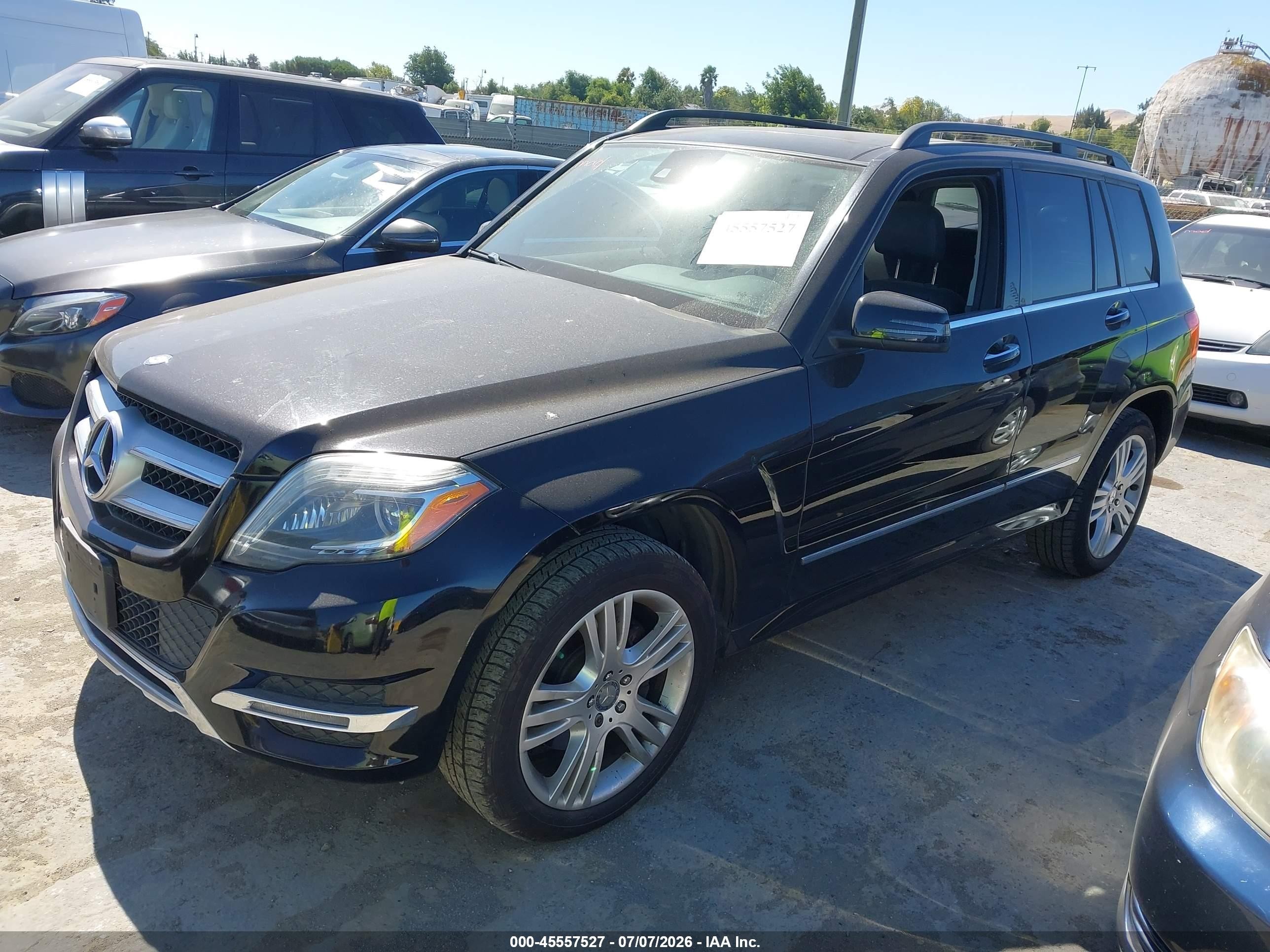2015 Mercedes-benz Glk 350 4matic Black vin: WDCGG8JB5FG424678