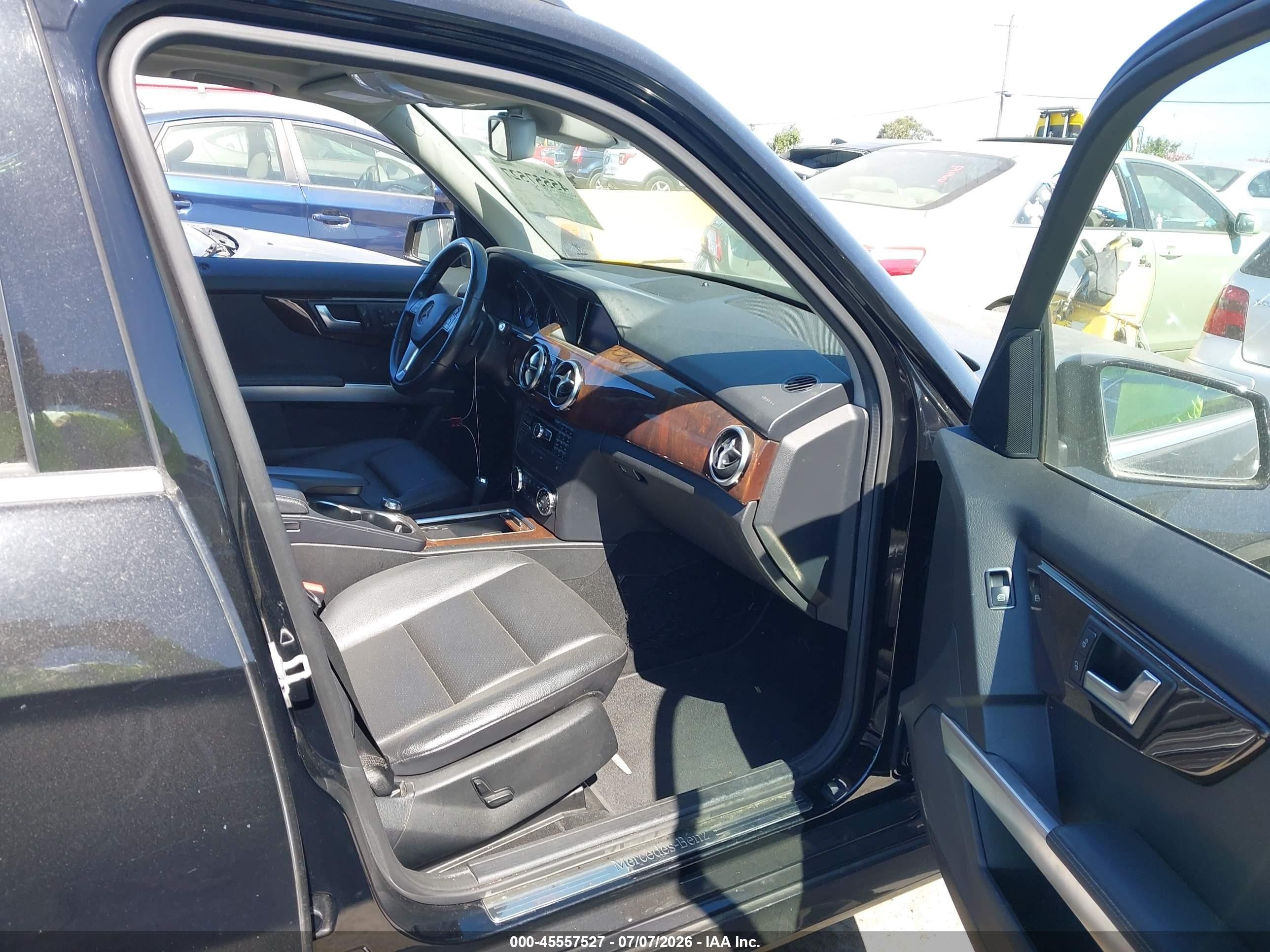 2015 Mercedes-benz Glk 350 4matic Black vin: WDCGG8JB5FG424678