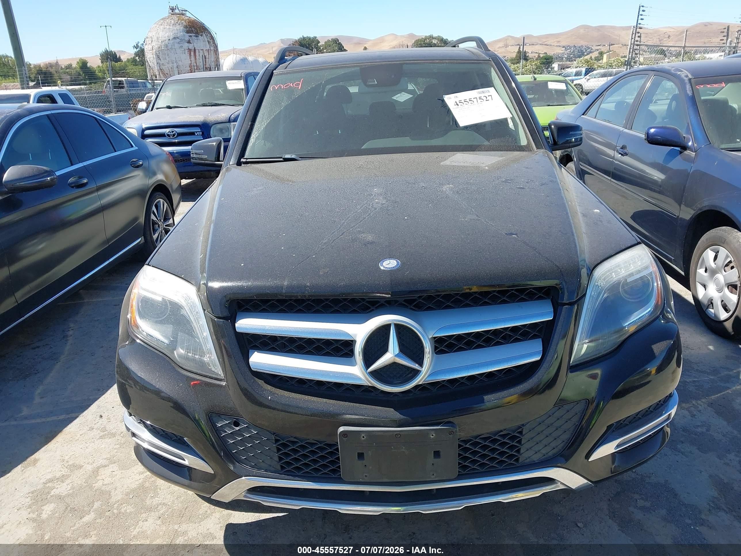 2015 Mercedes-benz Glk 350 4matic Black vin: WDCGG8JB5FG424678