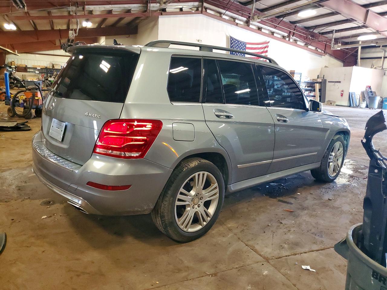 2015 Mercedes-benz Glk 350 4matic Gray vin: WDCGG8JB5FG430139
