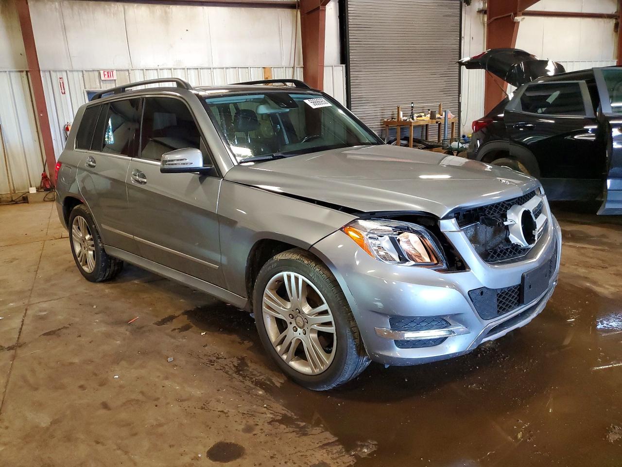2015 Mercedes-benz Glk 350 4matic Gray vin: WDCGG8JB5FG430139