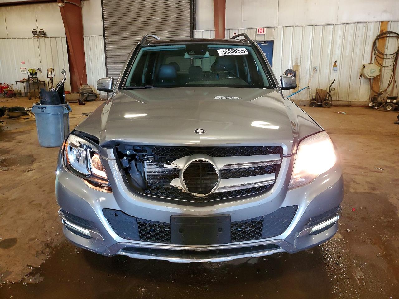 2015 Mercedes-benz Glk 350 4matic Gray vin: WDCGG8JB5FG430139