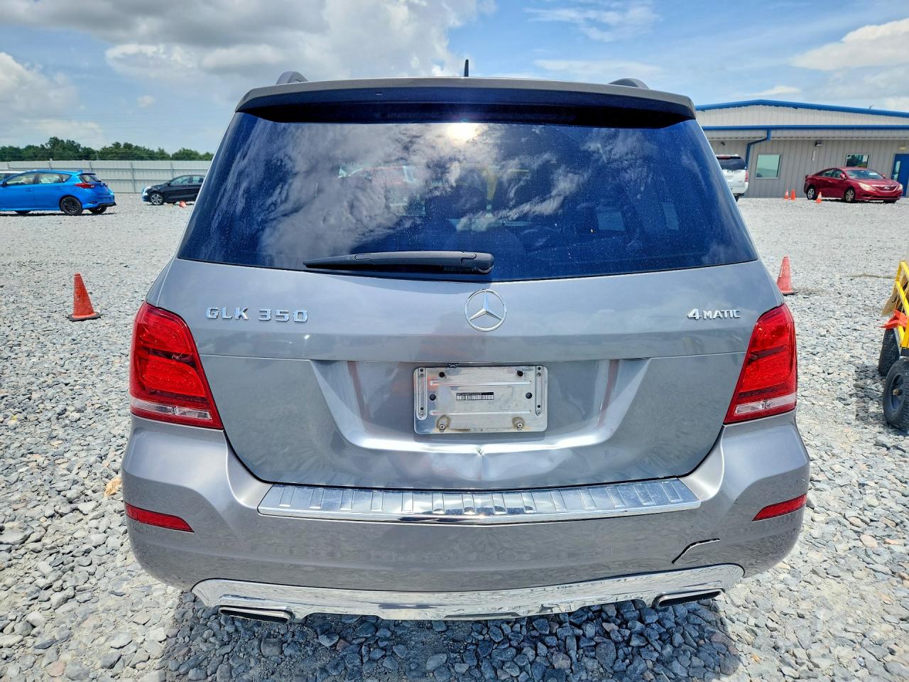 2015 Mercedes-benz Glk 350 4matic Silver vin: WDCGG8JB5FG436538