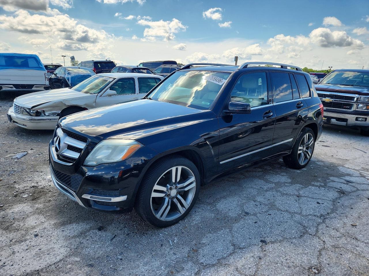 2013 Mercedes-benz Glk 350 4matic Черный vin: WDCGG8JB6DG018843