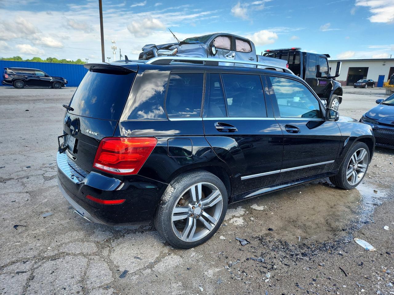 2013 Mercedes-benz Glk 350 4matic Черный vin: WDCGG8JB6DG018843