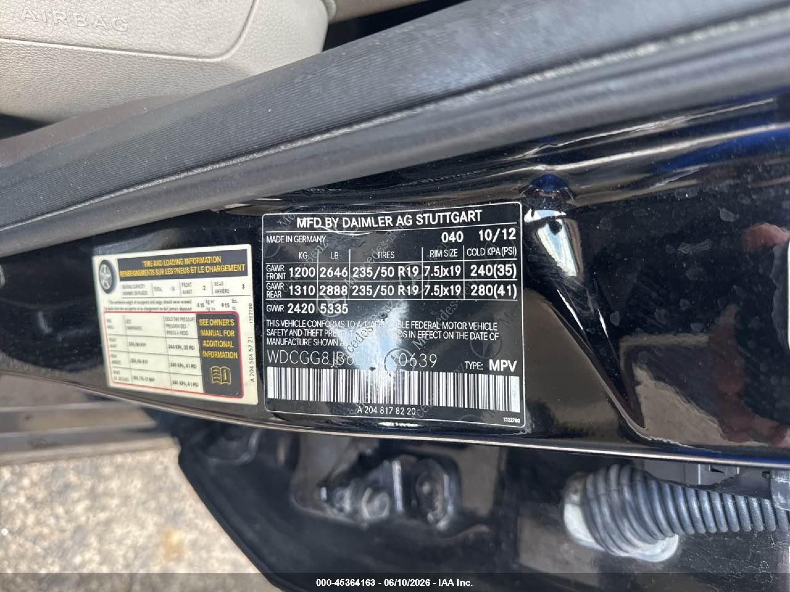 2013 Mercedes-benz Glk 350 4matic Black vin: WDCGG8JB6DG020639