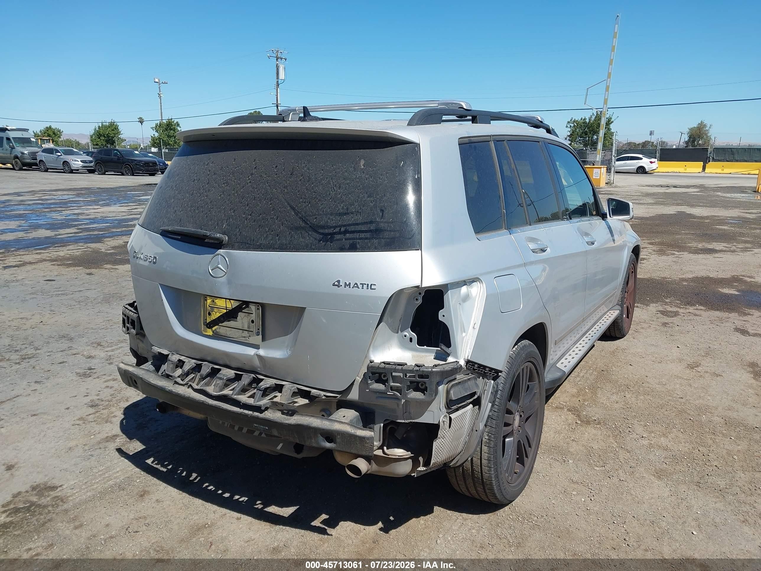 2013 Mercedes-benz Glk 350 4matic Silver vin: WDCGG8JB6DG040535