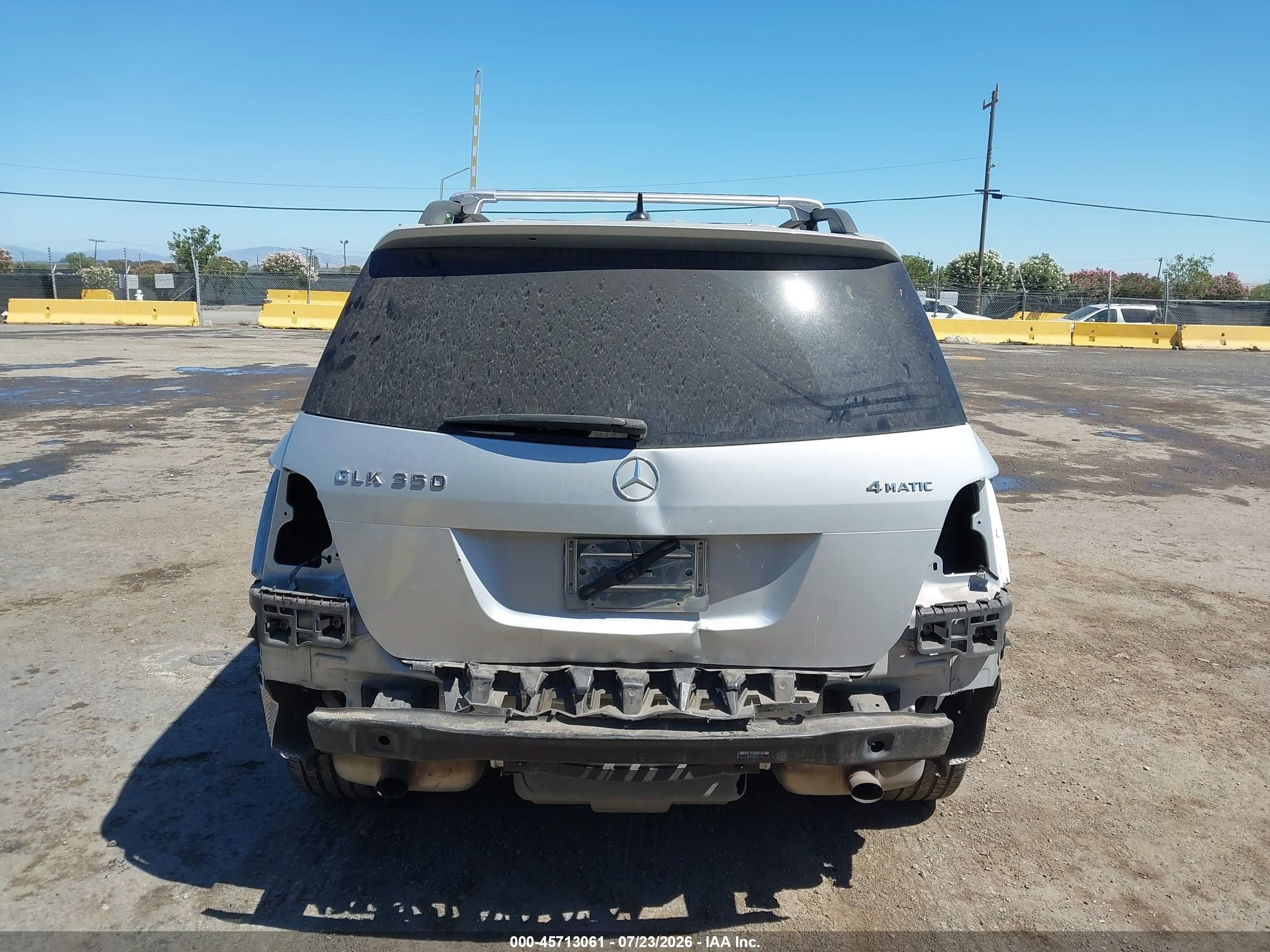 2013 Mercedes-benz Glk 350 4matic Silver vin: WDCGG8JB6DG040535