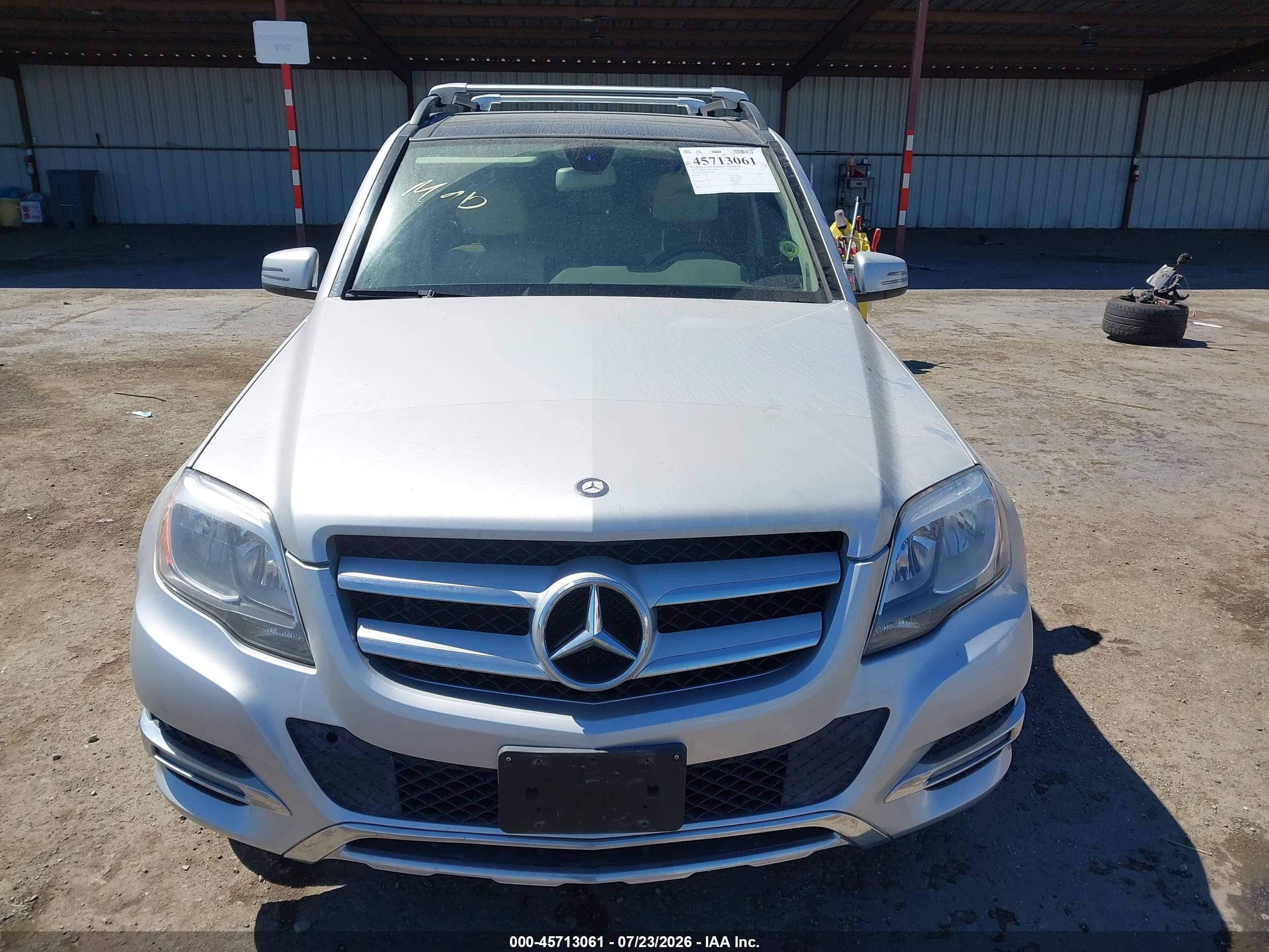 2013 Mercedes-benz Glk 350 4matic Silver vin: WDCGG8JB6DG040535