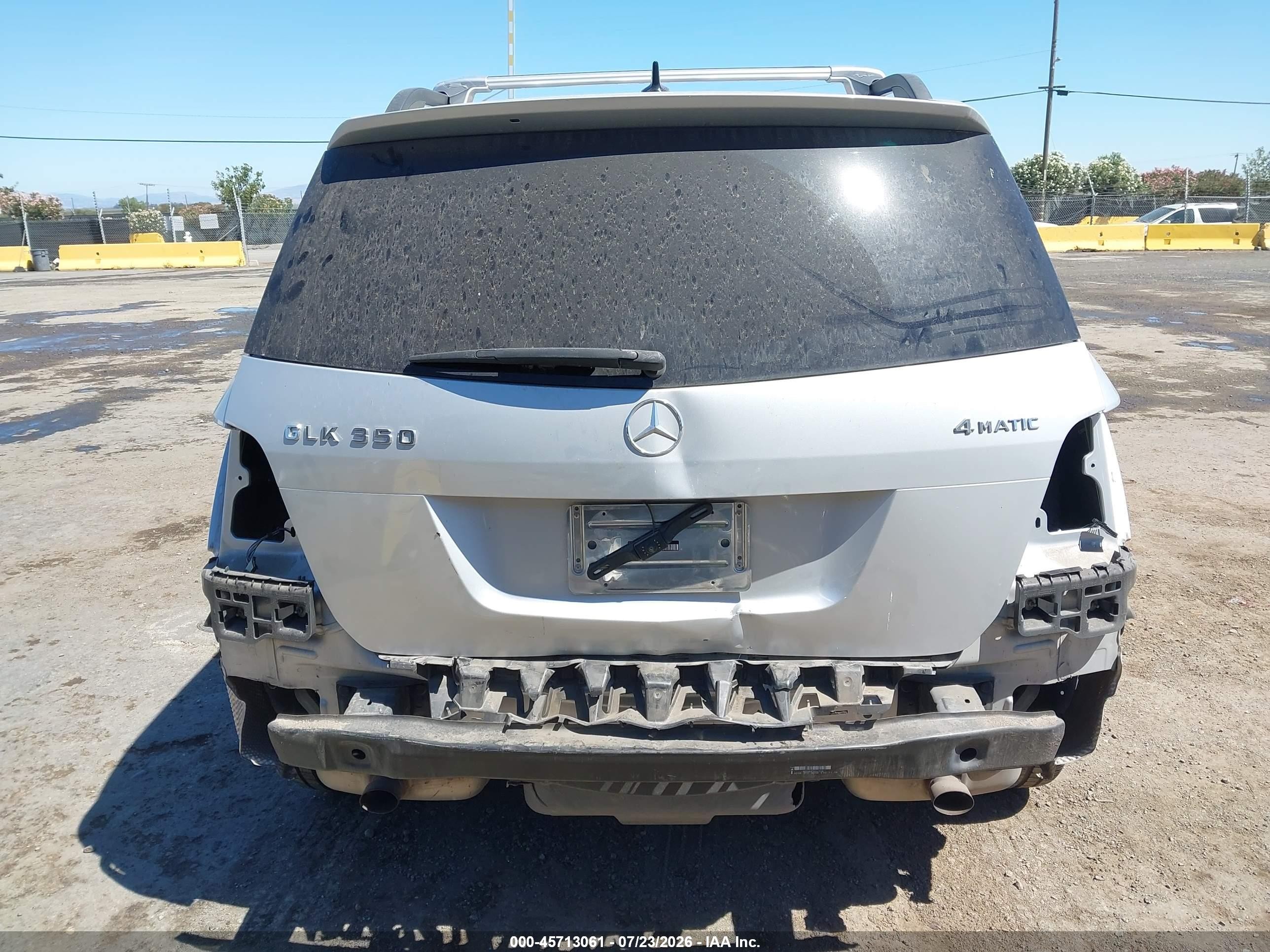2013 Mercedes-benz Glk 350 4matic Silver vin: WDCGG8JB6DG040535