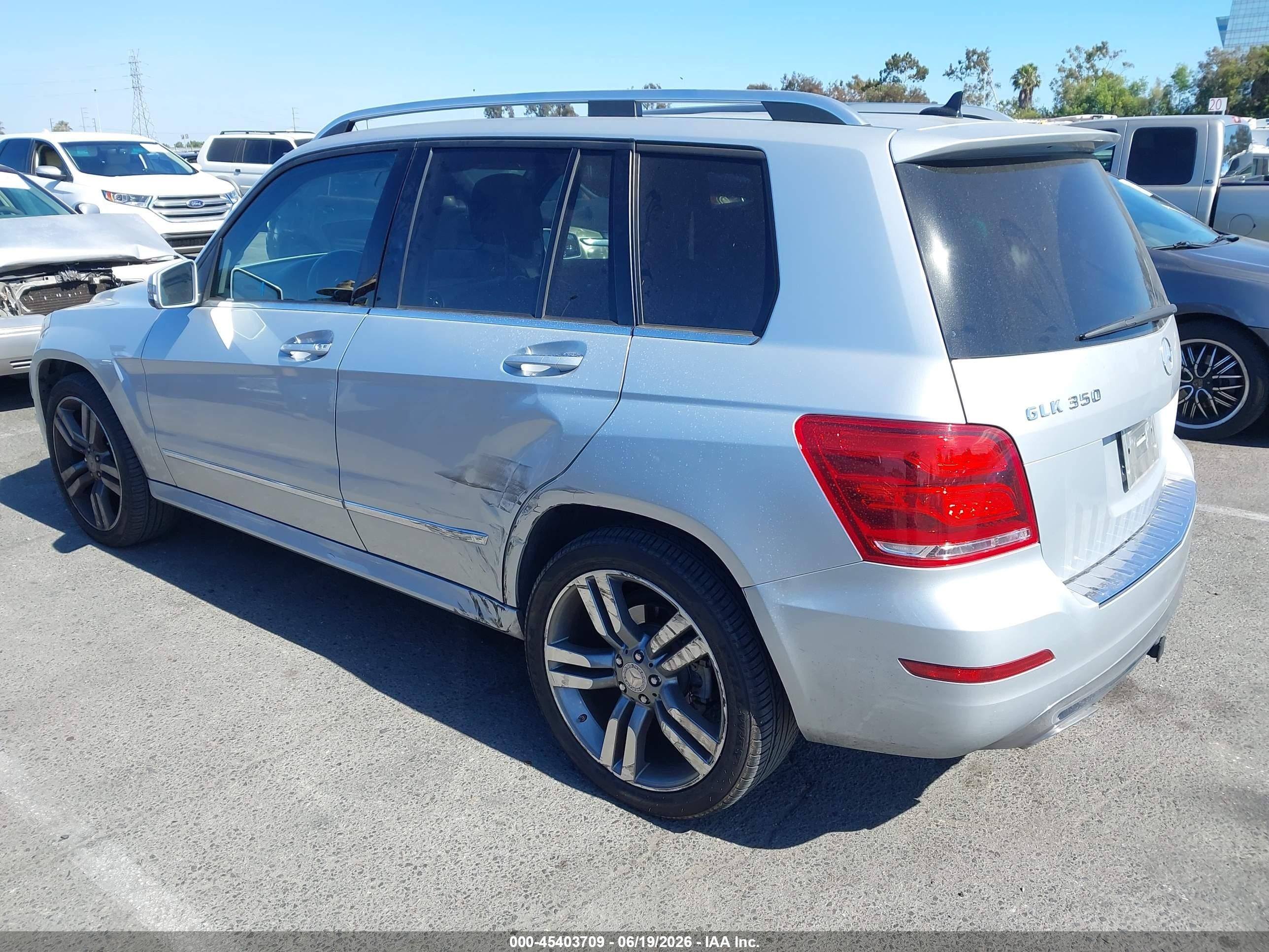 2013 Mercedes-benz Glk 350 4matic Silver vin: WDCGG8JB6DG042396