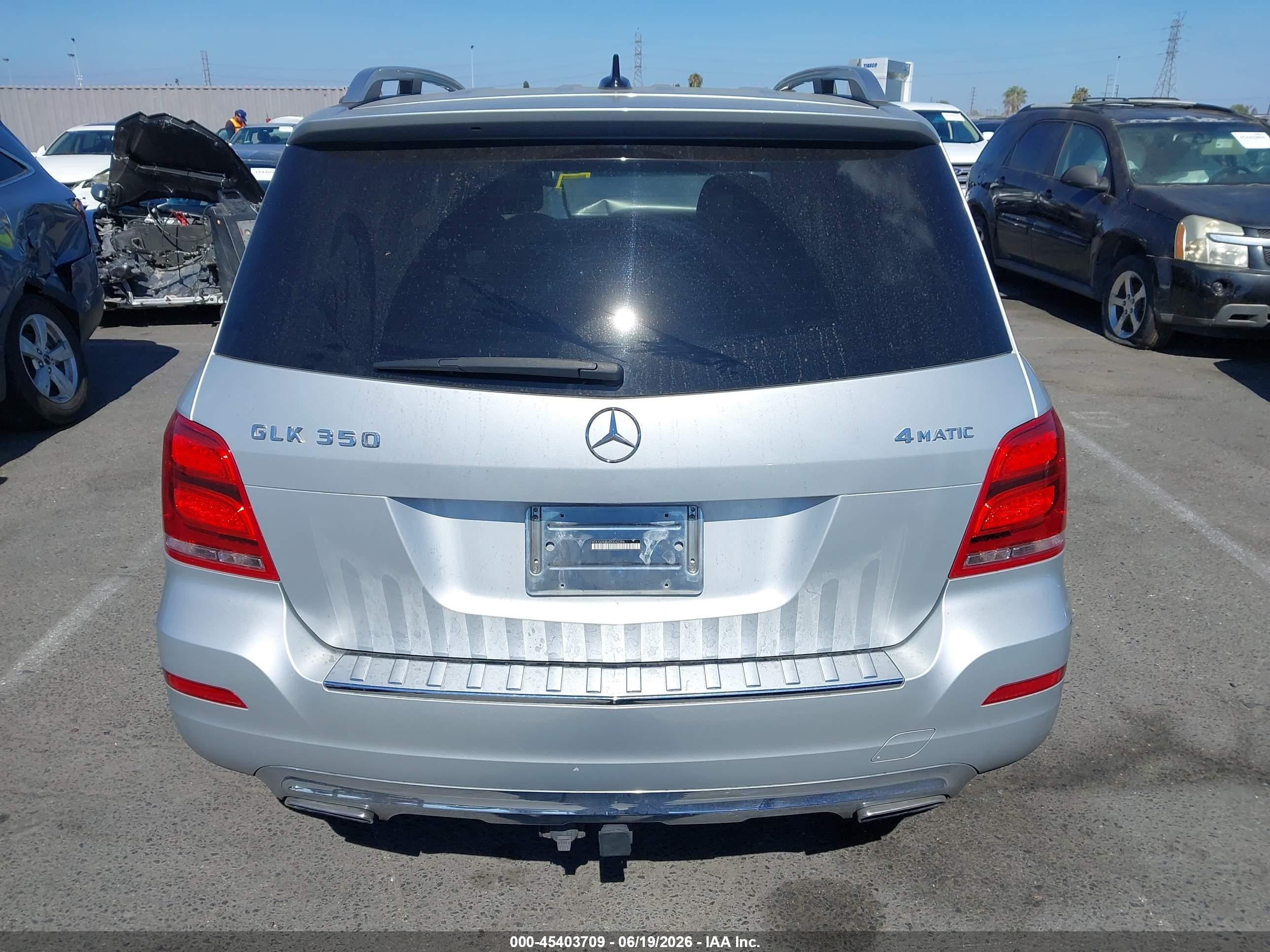 2013 Mercedes-benz Glk 350 4matic Silver vin: WDCGG8JB6DG042396