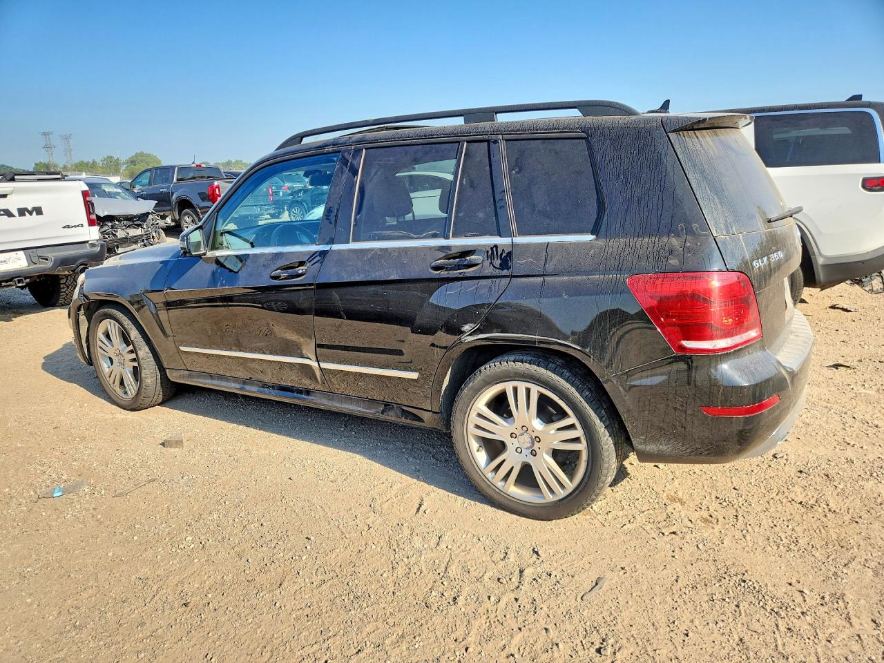 2013 Mercedes-benz Glk 350 4matic Black vin: WDCGG8JB6DG090562