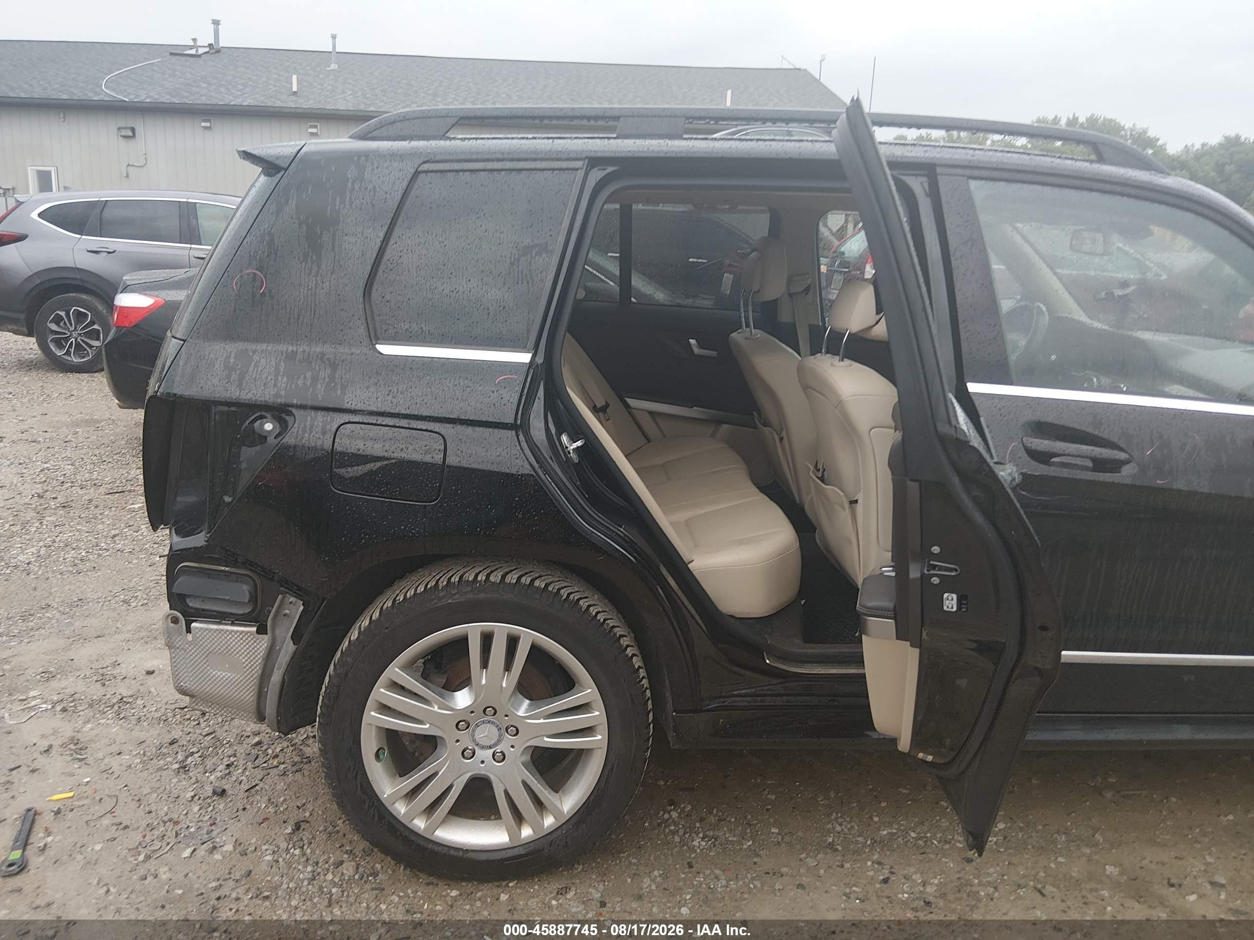 2013 Mercedes-benz Glk 350 4matic Black vin: WDCGG8JB6DG110888