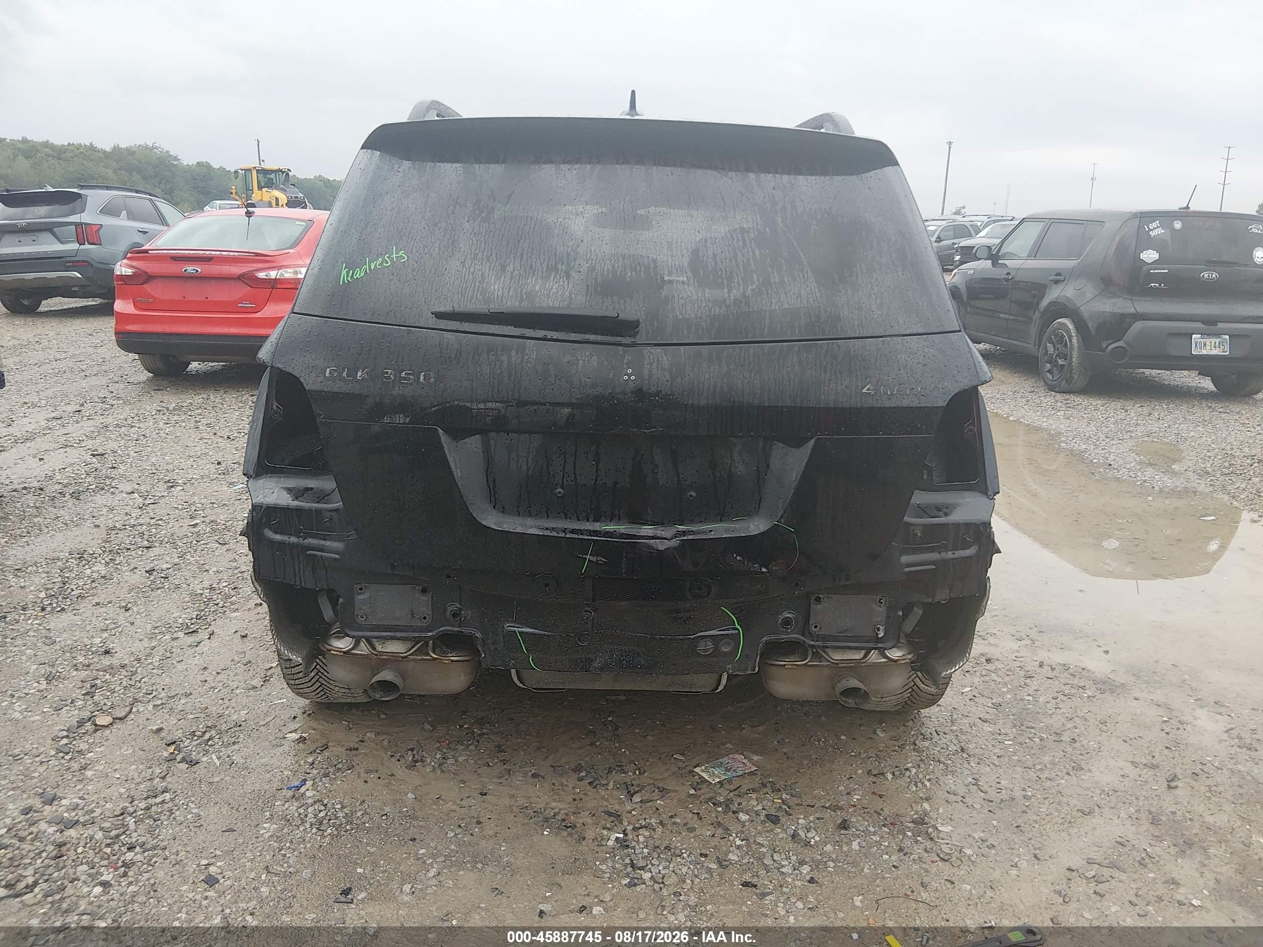 2013 Mercedes-benz Glk 350 4matic Black vin: WDCGG8JB6DG110888